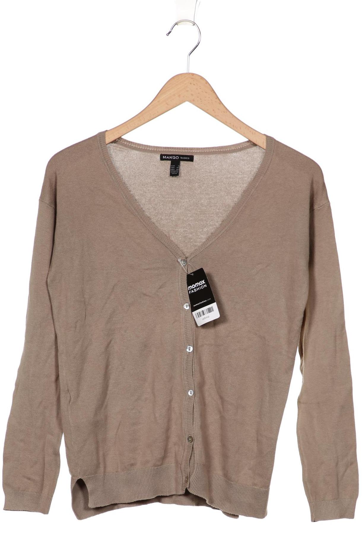 

Mango Damen Strickjacke, beige, Gr. 36
