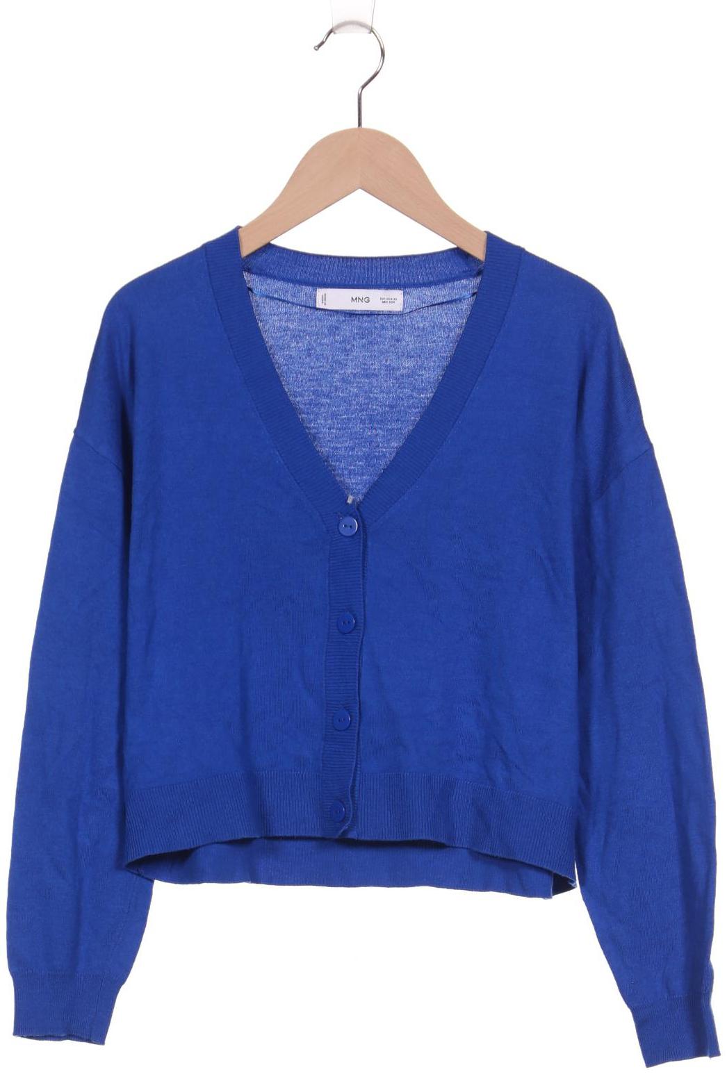 

MANGO Damen Strickjacke, blau