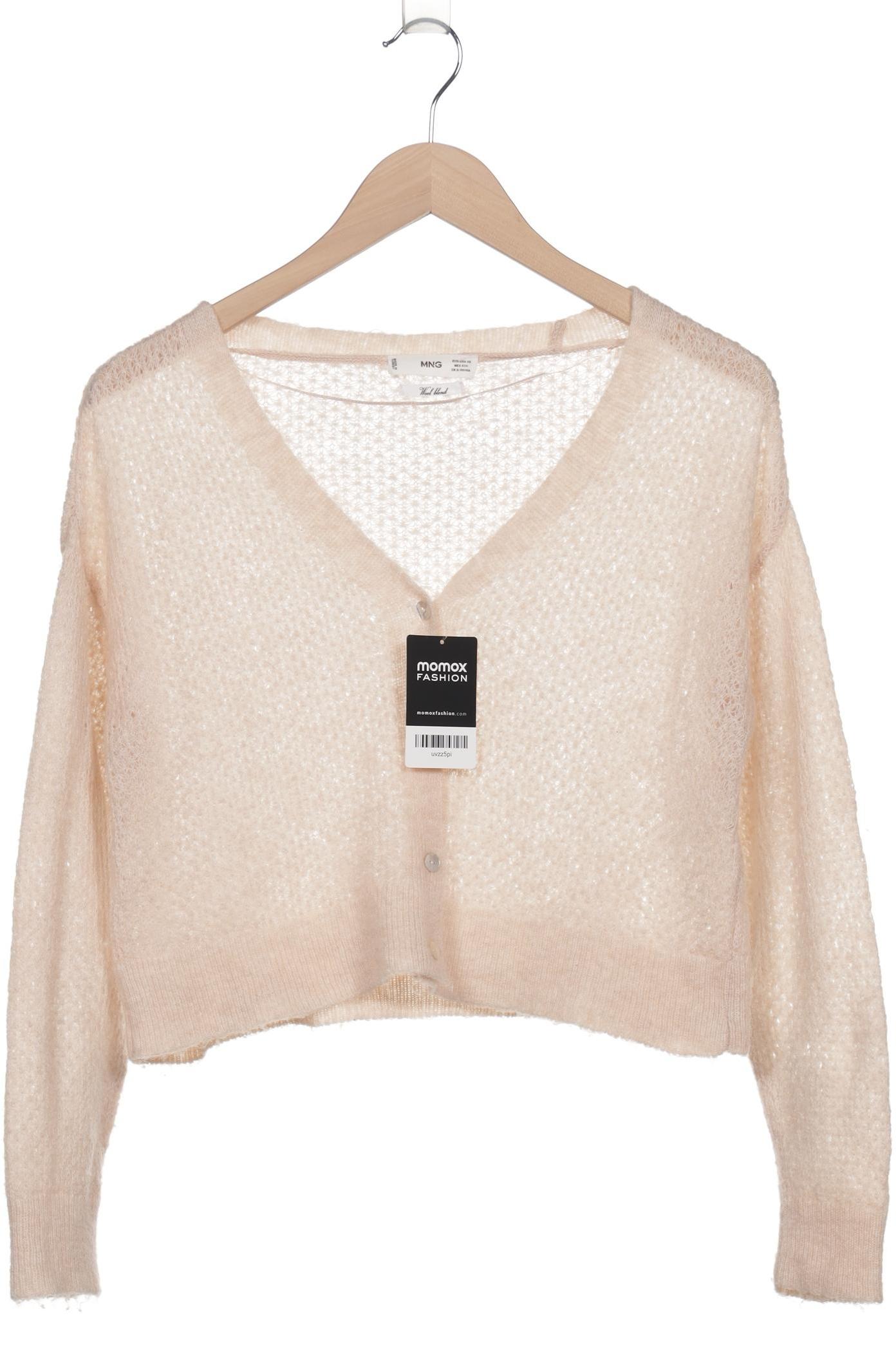 

Mango Damen Strickjacke, beige, Gr. 34