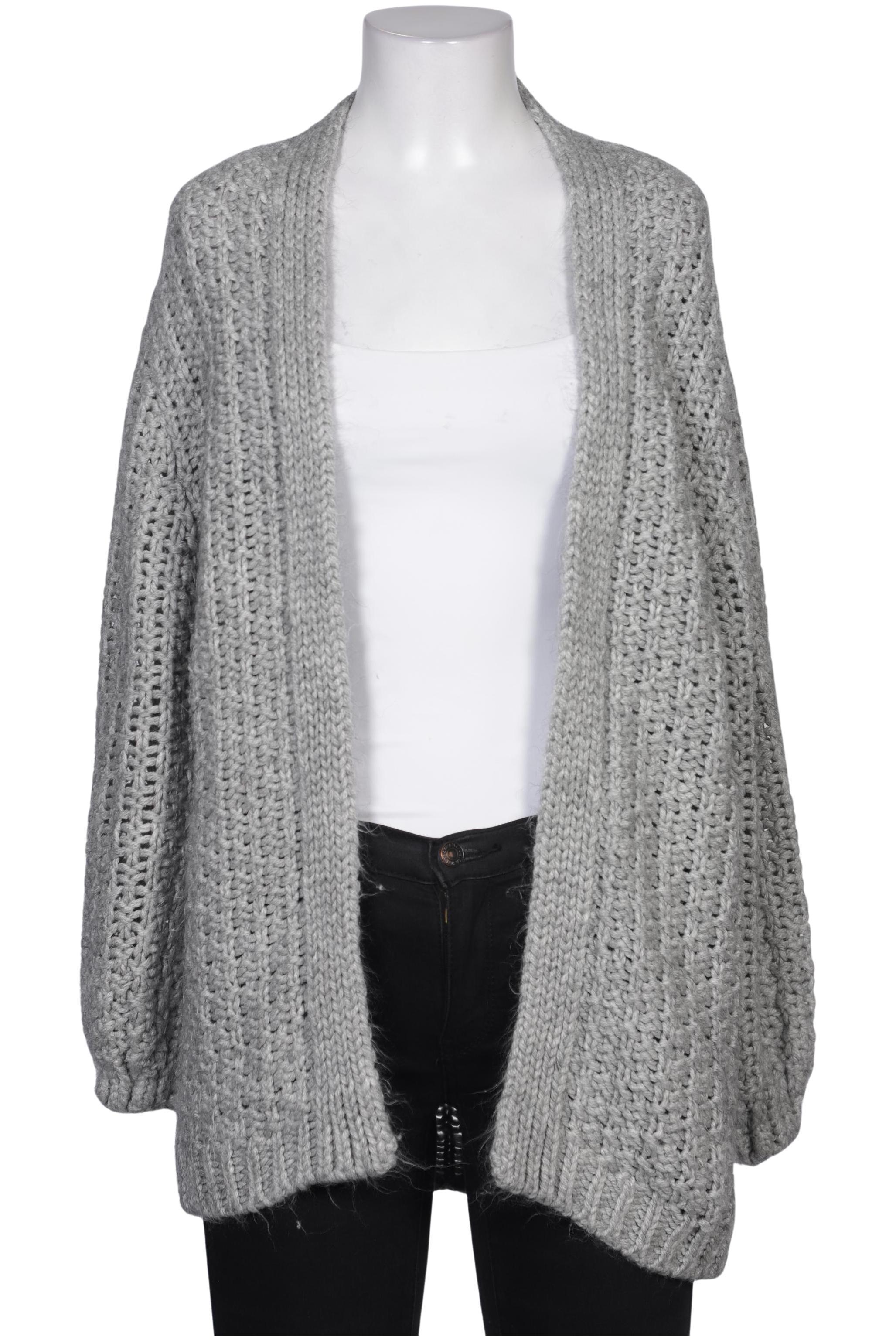 

Mango Damen Strickjacke, grau, Gr. 34