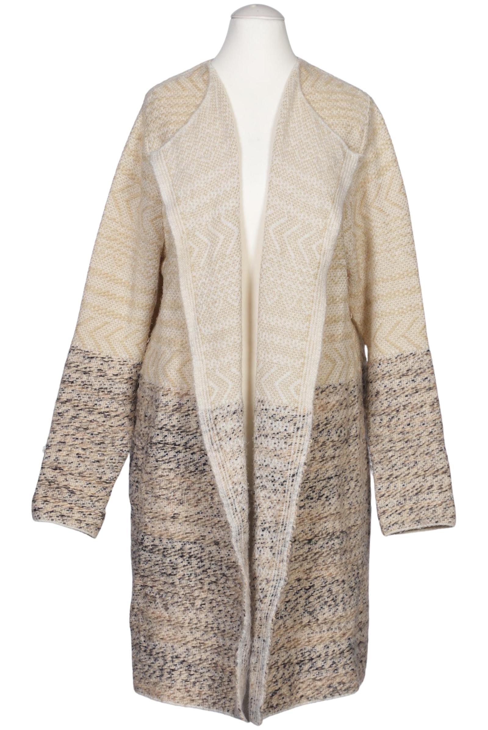 

Mango Damen Strickjacke, beige, Gr. 36