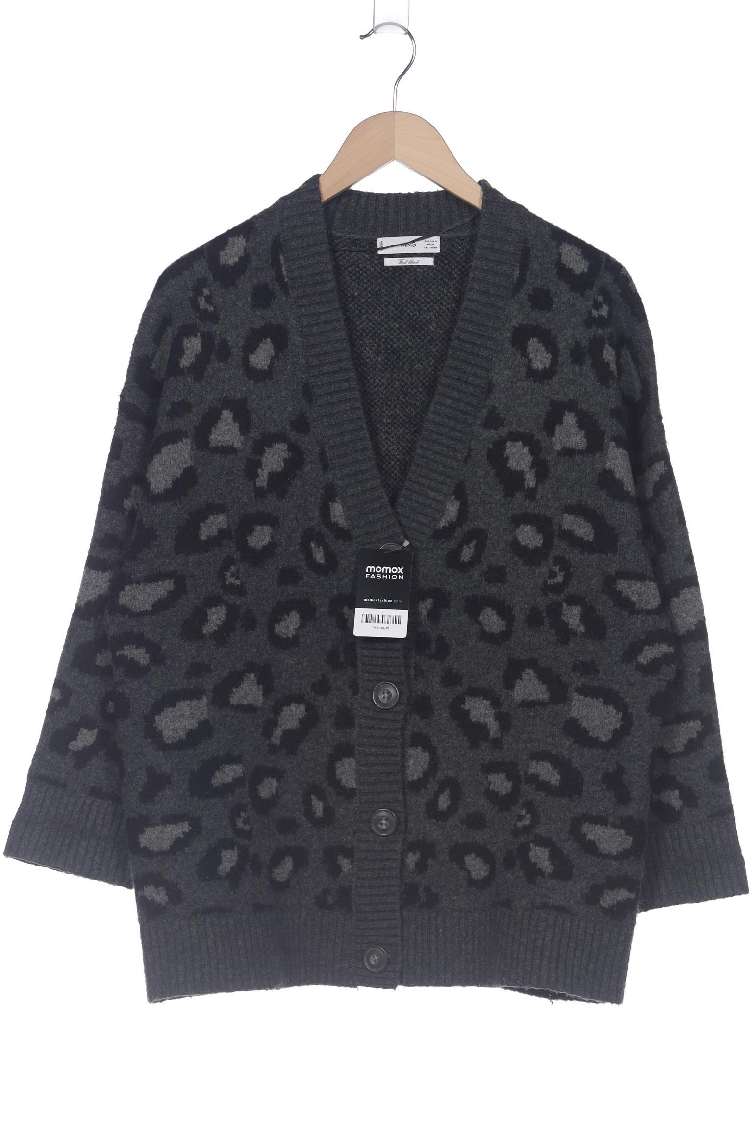 

Mango Damen Strickjacke, grau, Gr. 38