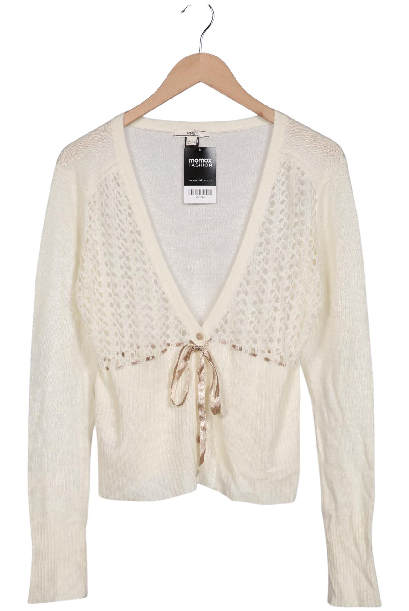 

Mango Damen Strickjacke, cremeweiß, Gr. 44