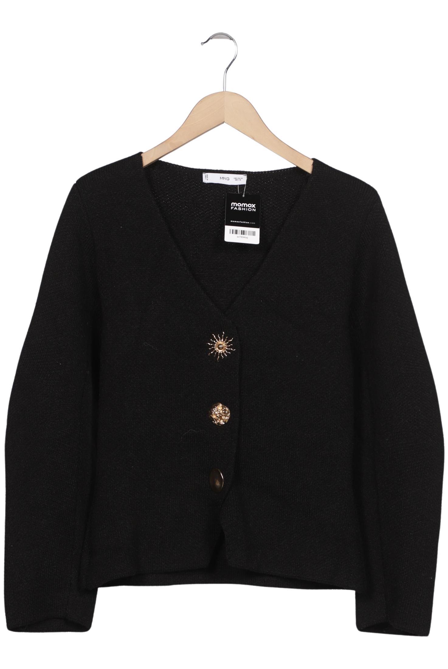 

Mango Damen Strickjacke, schwarz, Gr. 38