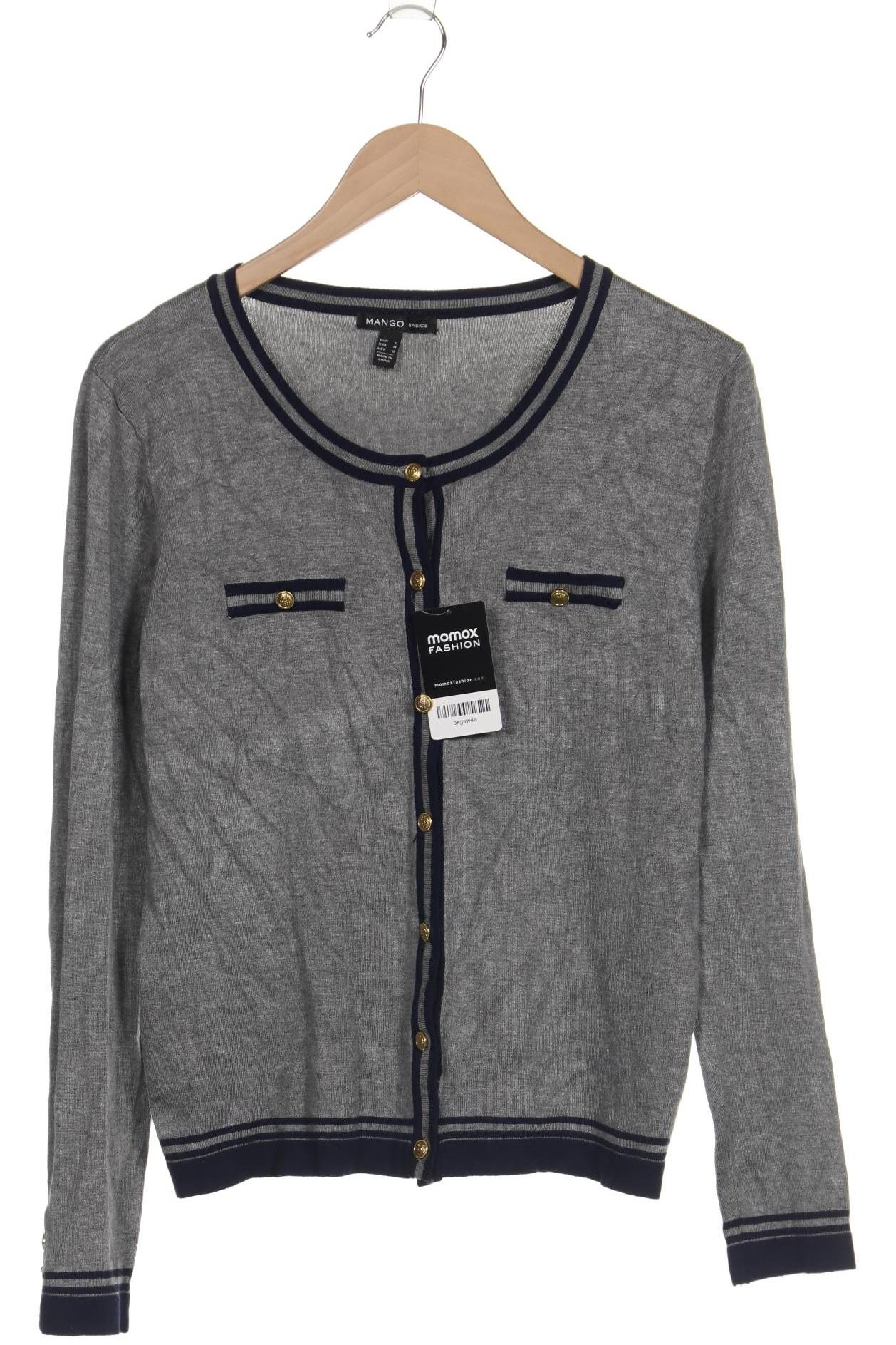 

Mango Damen Strickjacke, grau, Gr. 42