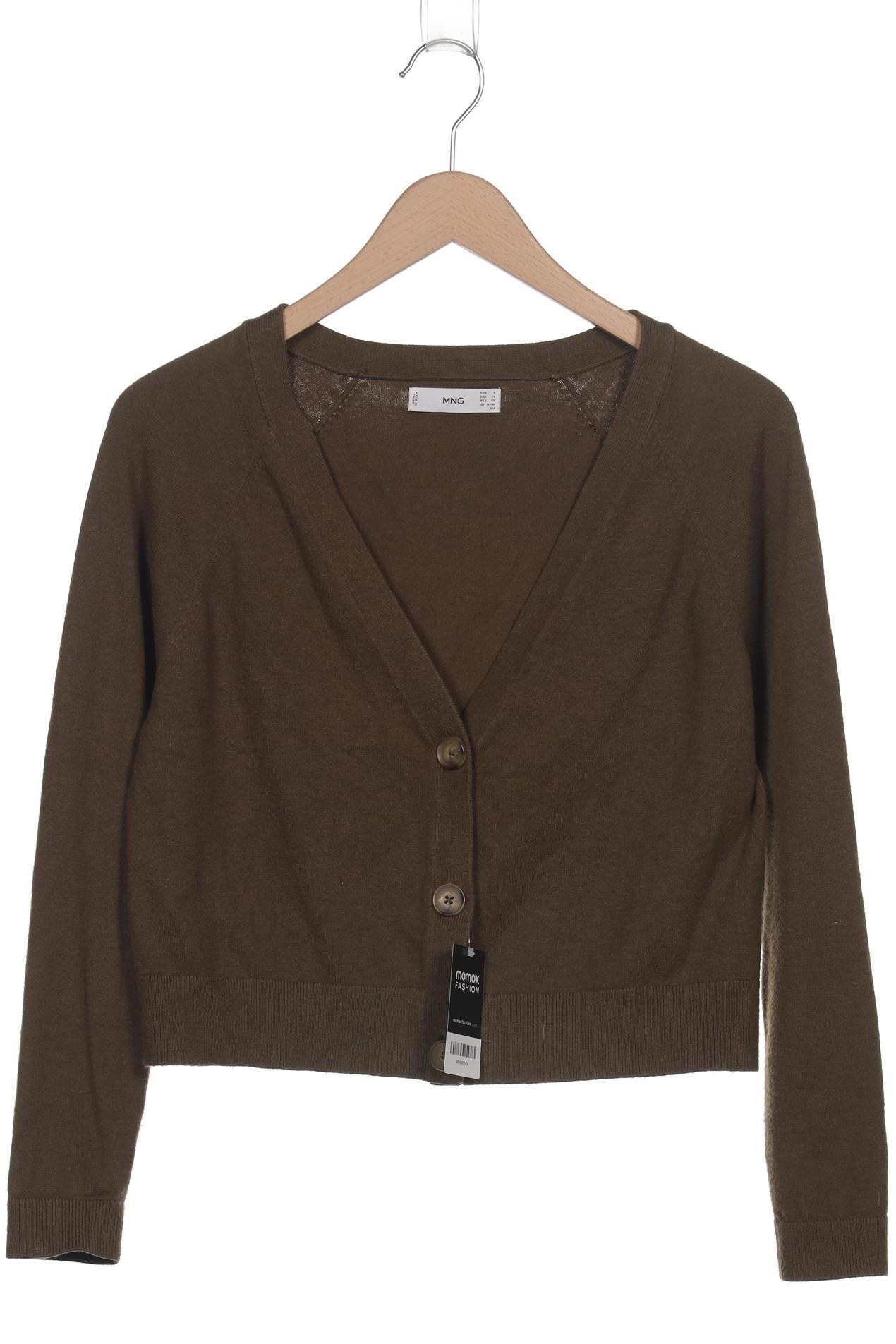 

Mango Damen Strickjacke, grün, Gr. 36