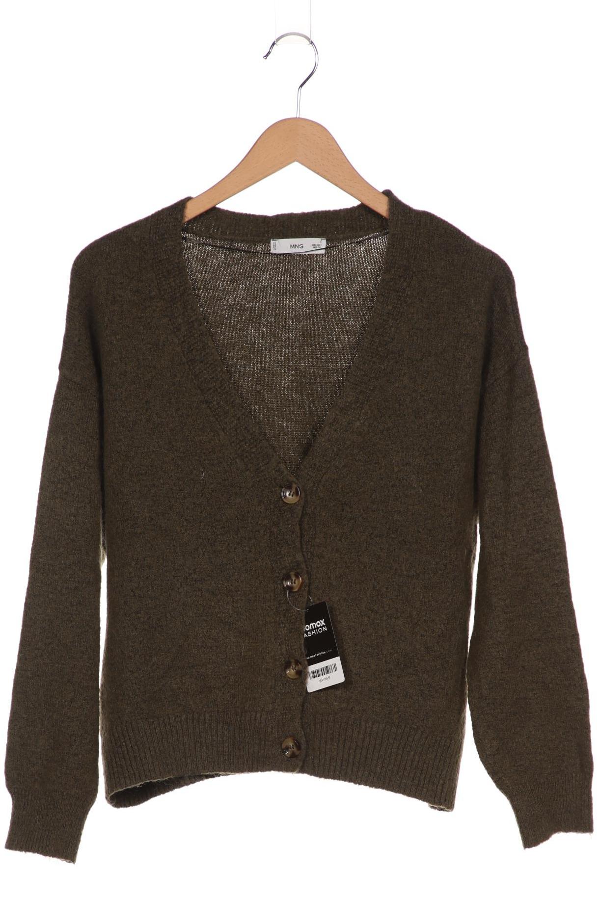 

Mango Damen Strickjacke, grün, Gr. 36