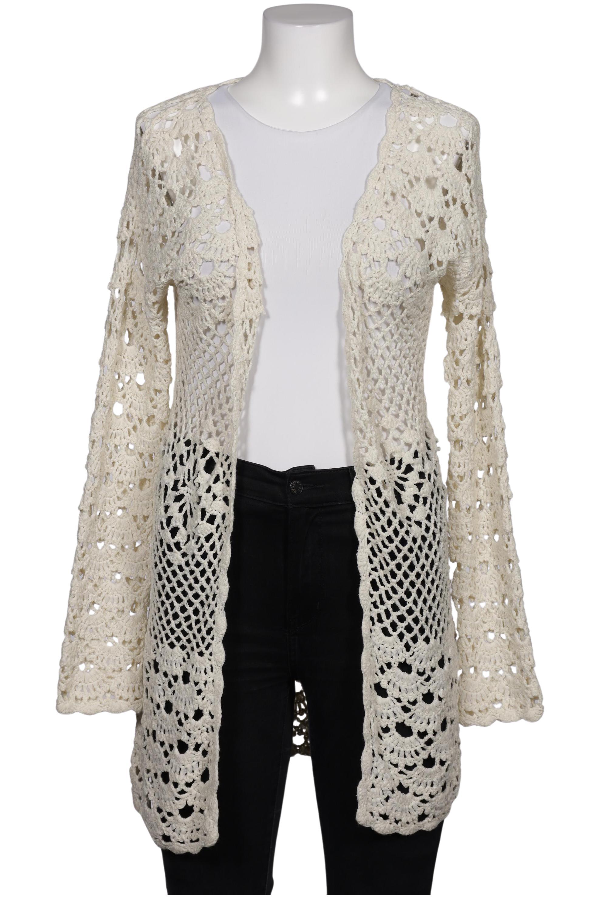 

Mango Damen Strickjacke, cremeweiß, Gr. uni