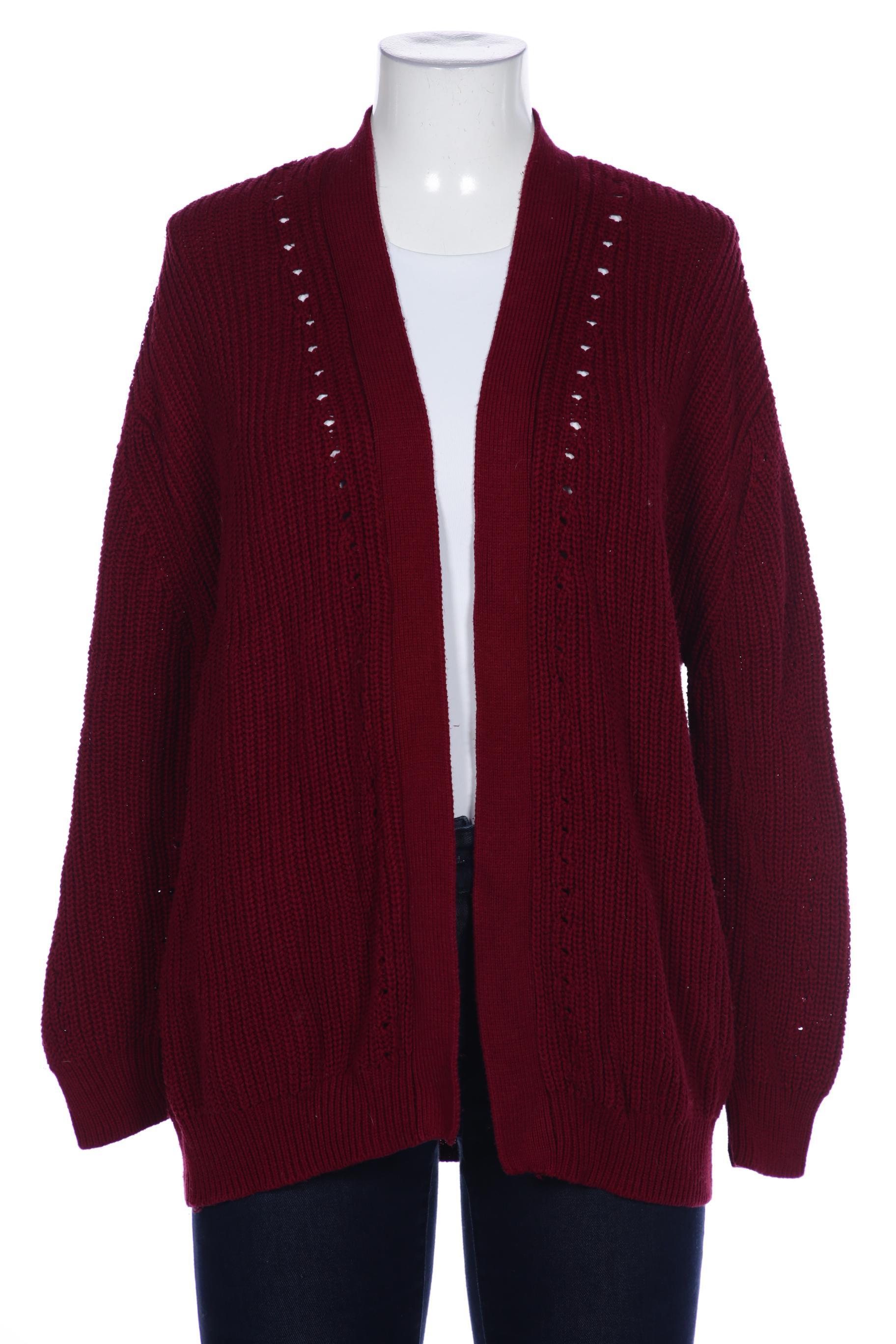 

Mango Damen Strickjacke, bordeaux, Gr. 42