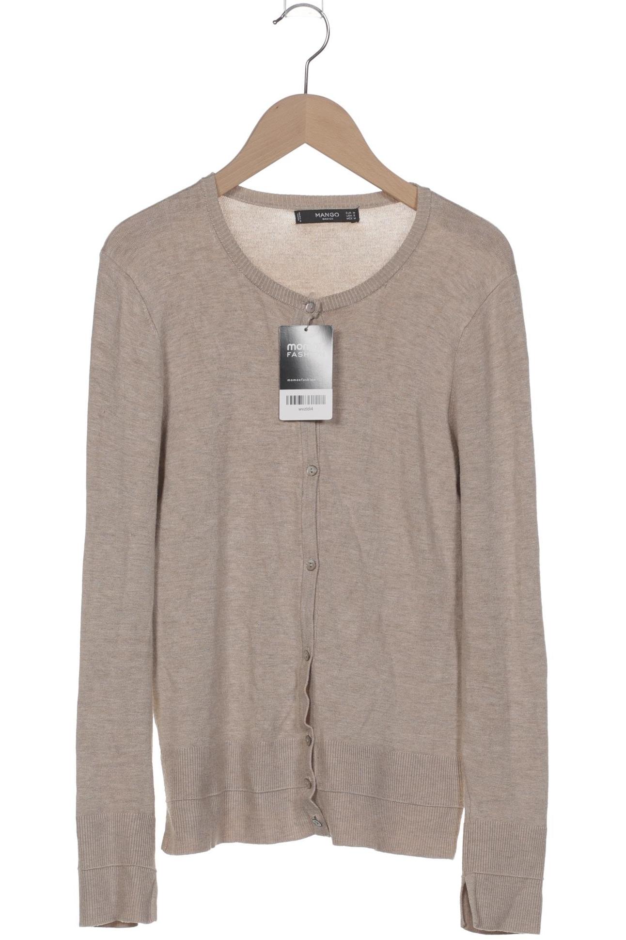 

Mango Damen Strickjacke, beige, Gr. 38