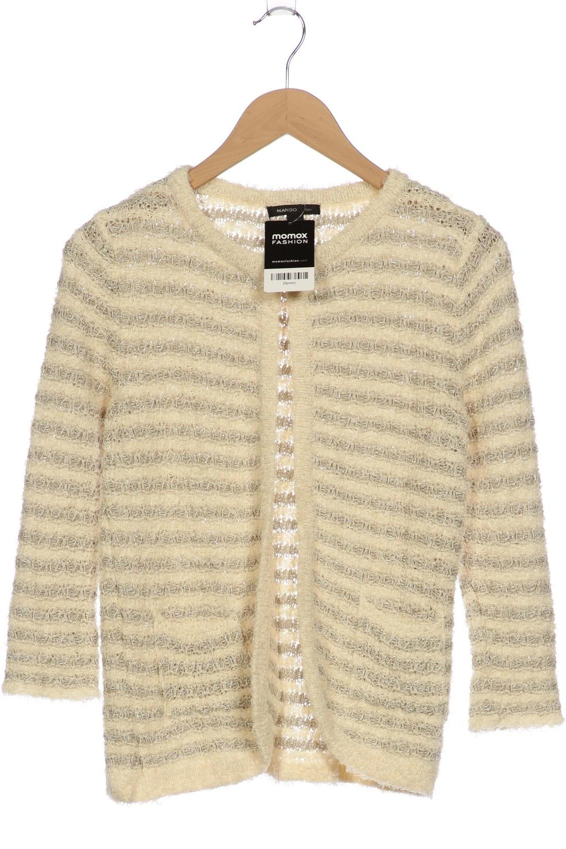 

Mango Damen Strickjacke, cremeweiß, Gr. 38