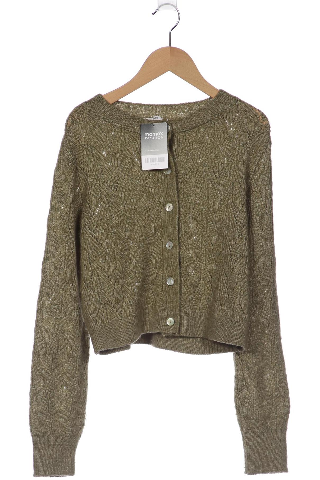 

MANGO Damen Strickjacke, grün