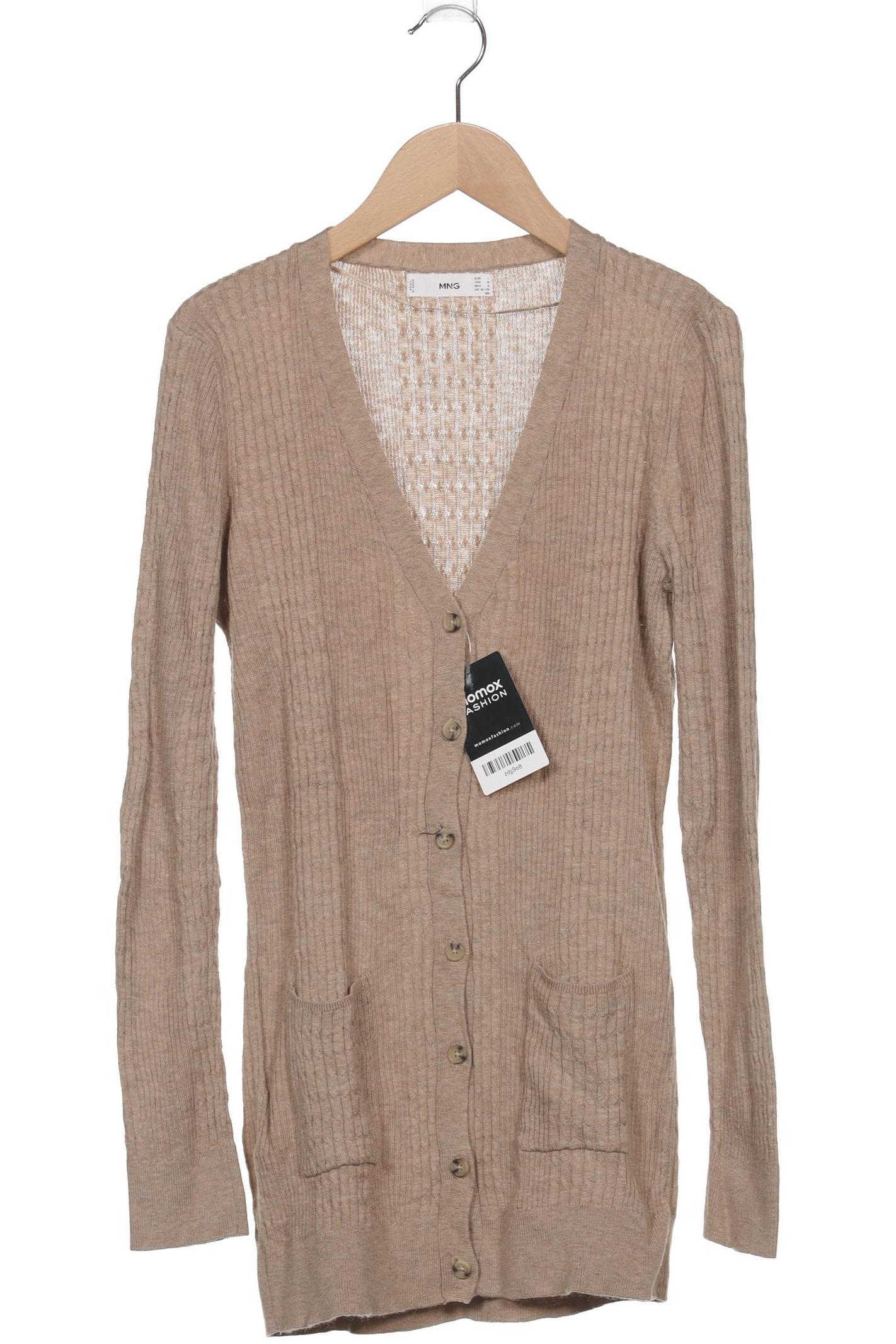

Mango Damen Strickjacke, beige, Gr. 42