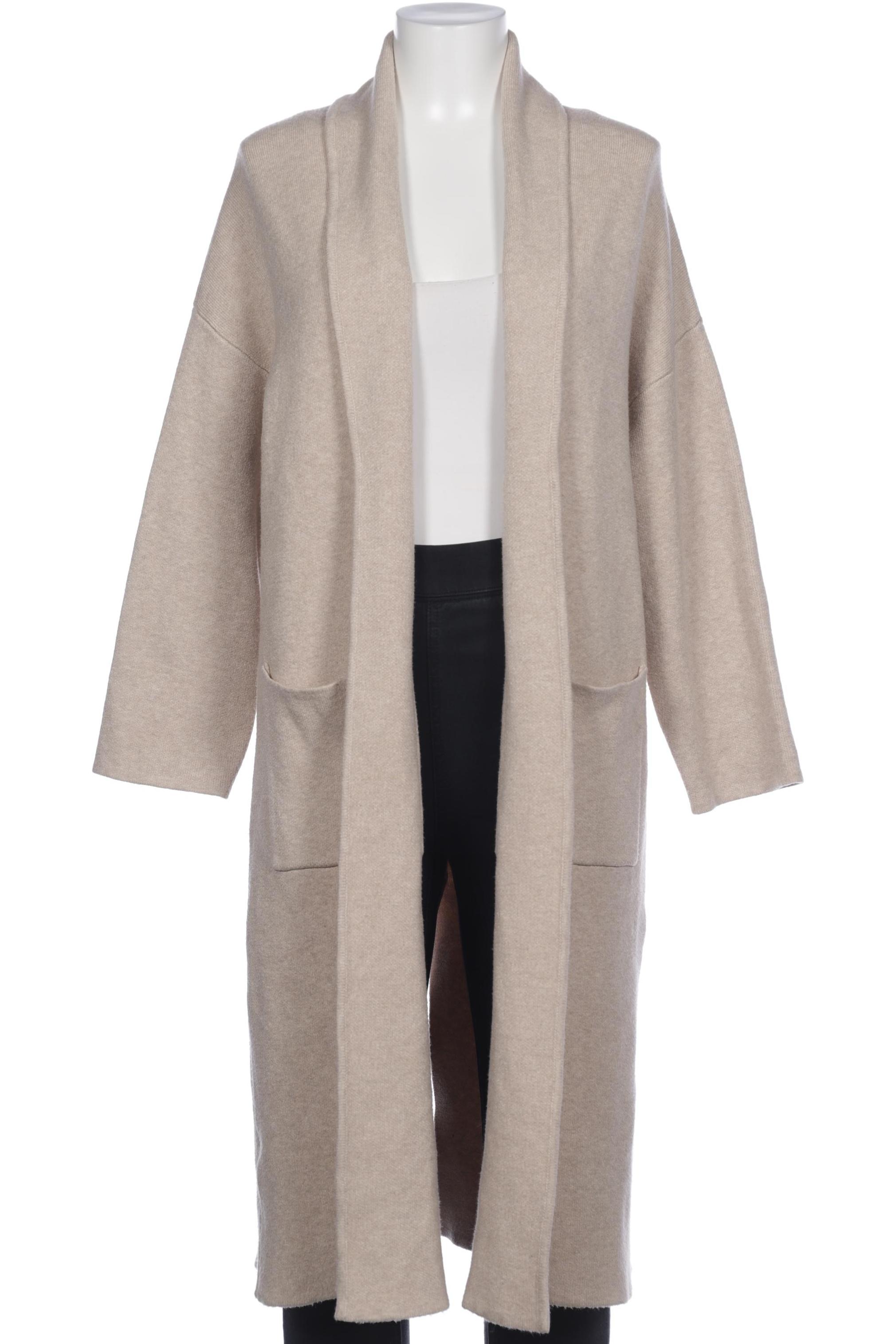 

Mango Damen Strickjacke, beige, Gr. 38