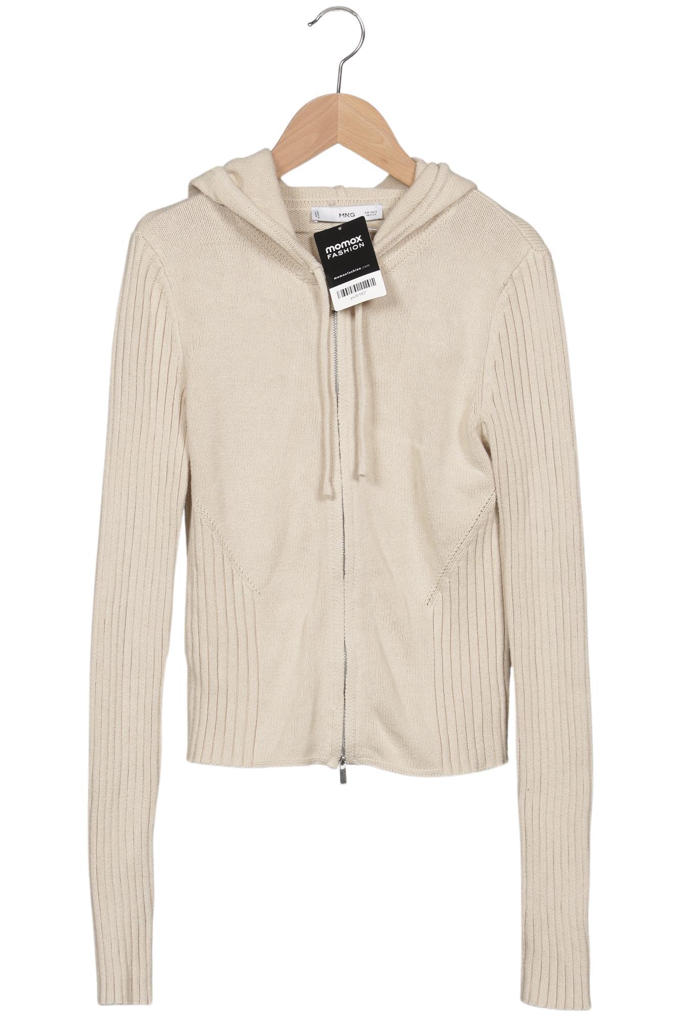 

Mango Damen Strickjacke, beige, Gr. 36