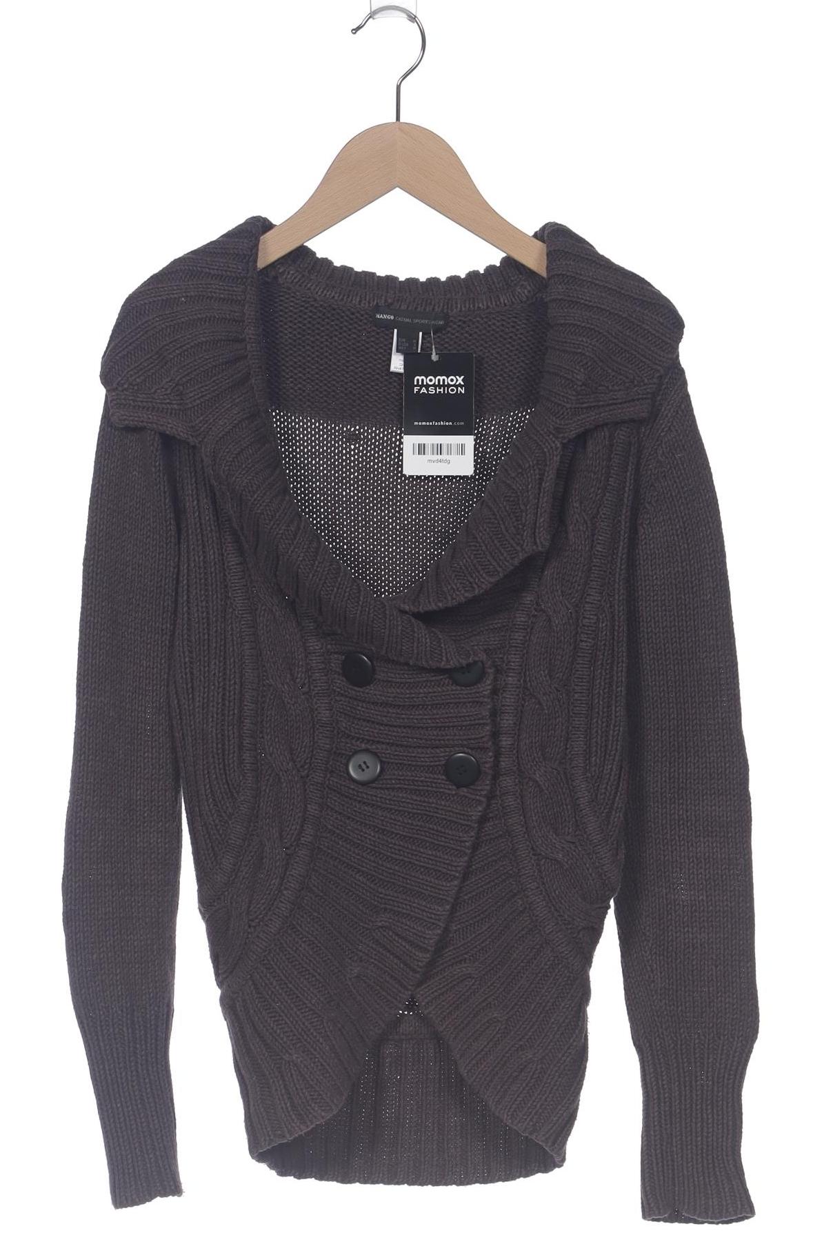

Mango Damen Strickjacke, braun, Gr. 38