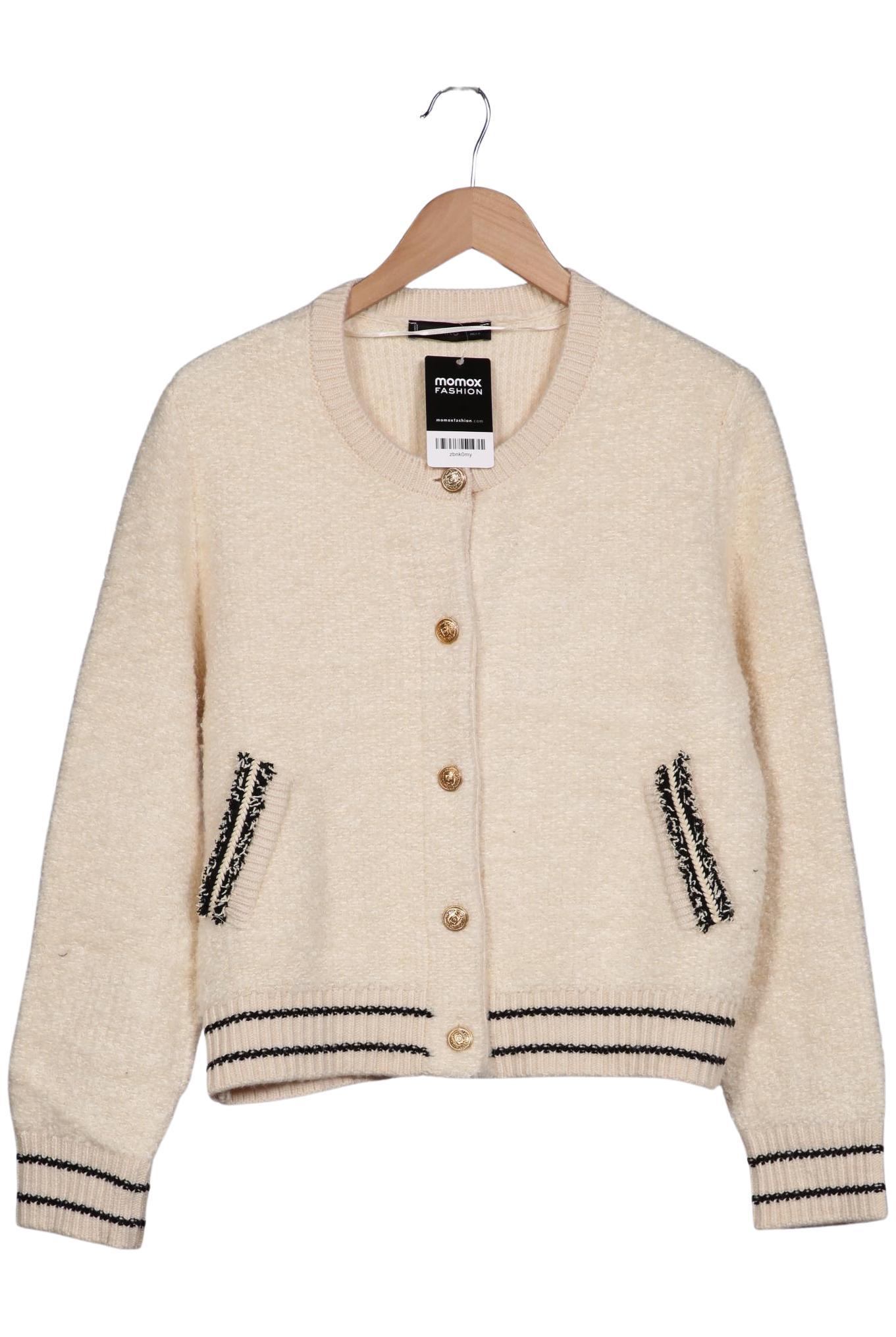 

Mango Damen Strickjacke, beige, Gr. 42