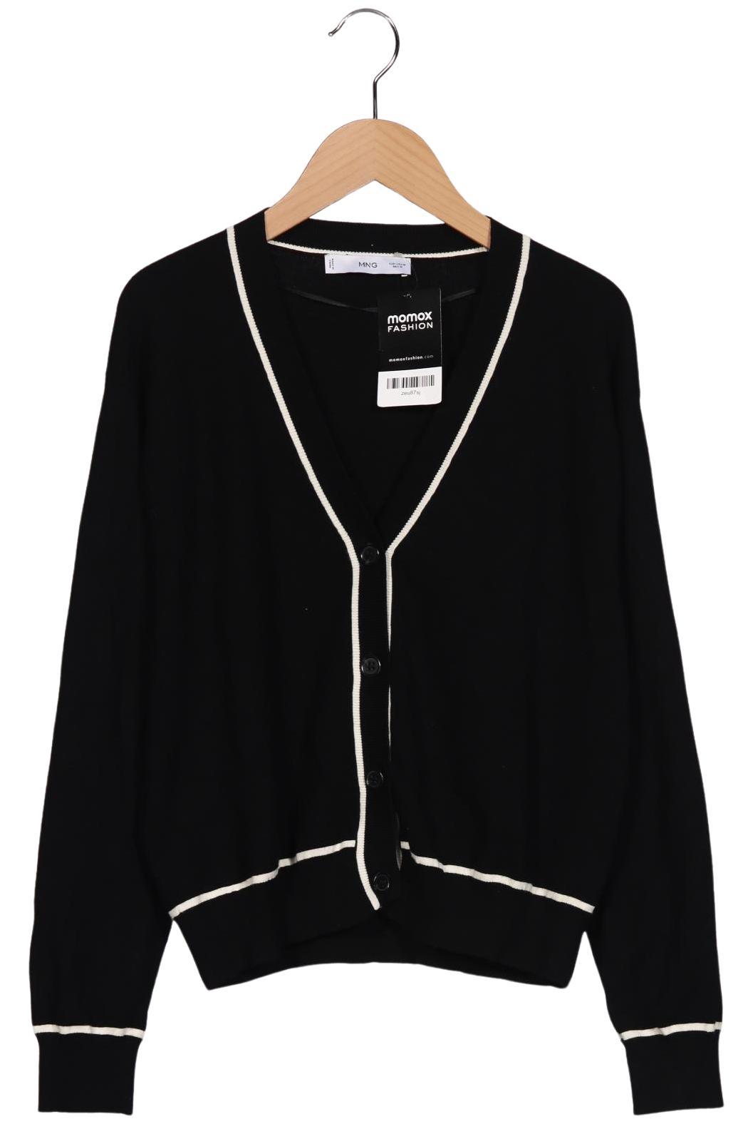 

Mango Damen Strickjacke, schwarz, Gr. 38