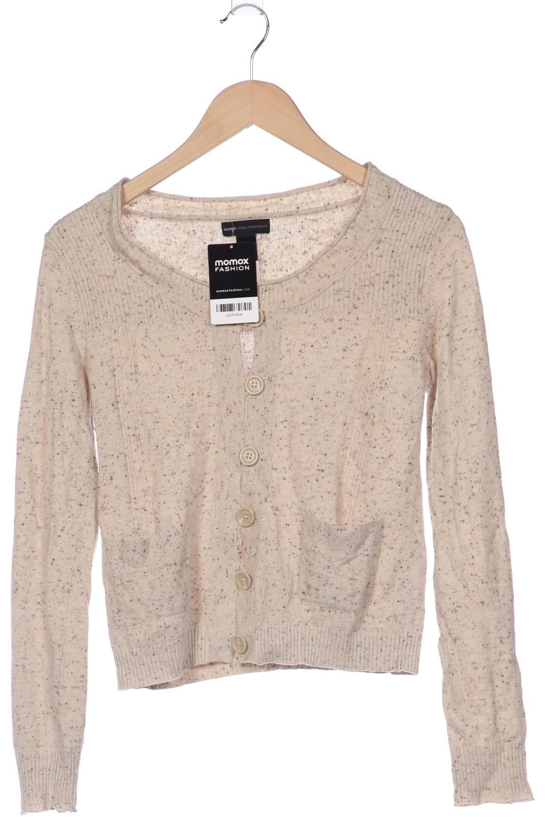 

Mango Damen Strickjacke, beige, Gr. 42