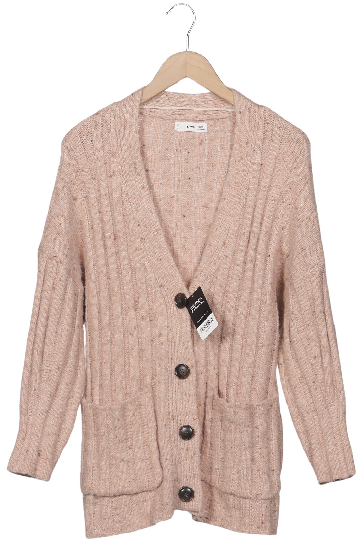 

Mango Damen Strickjacke, pink, Gr. 36