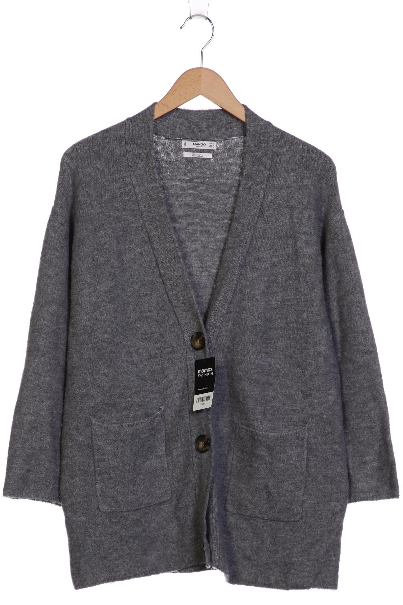 

Mango Damen Strickjacke, grau, Gr. 38