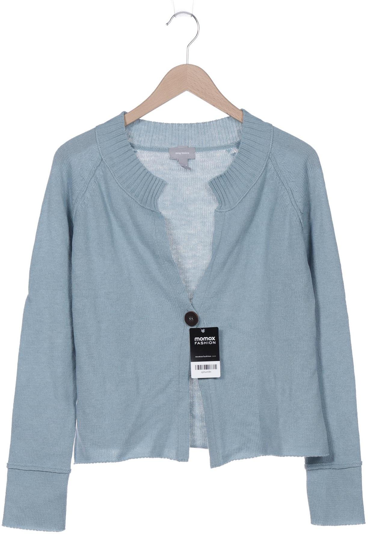 

Mango Damen Strickjacke, hellblau, Gr. 44