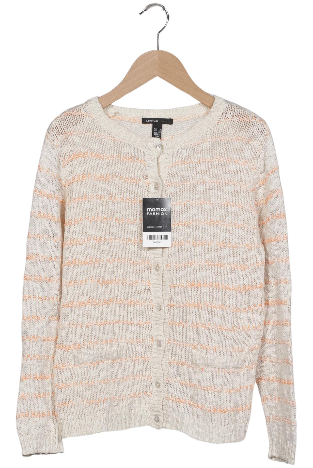 

Mango Damen Strickjacke, beige, Gr. 36