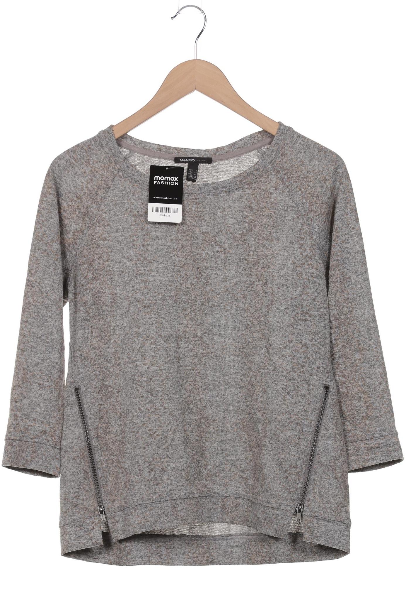 

Mango Damen Sweatshirt, grau, Gr. 36