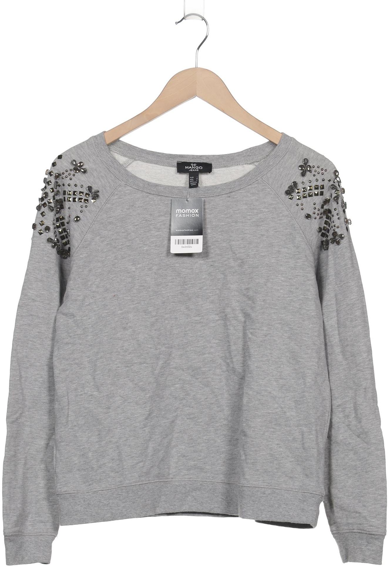 

Mango Damen Sweatshirt, grau, Gr. 42