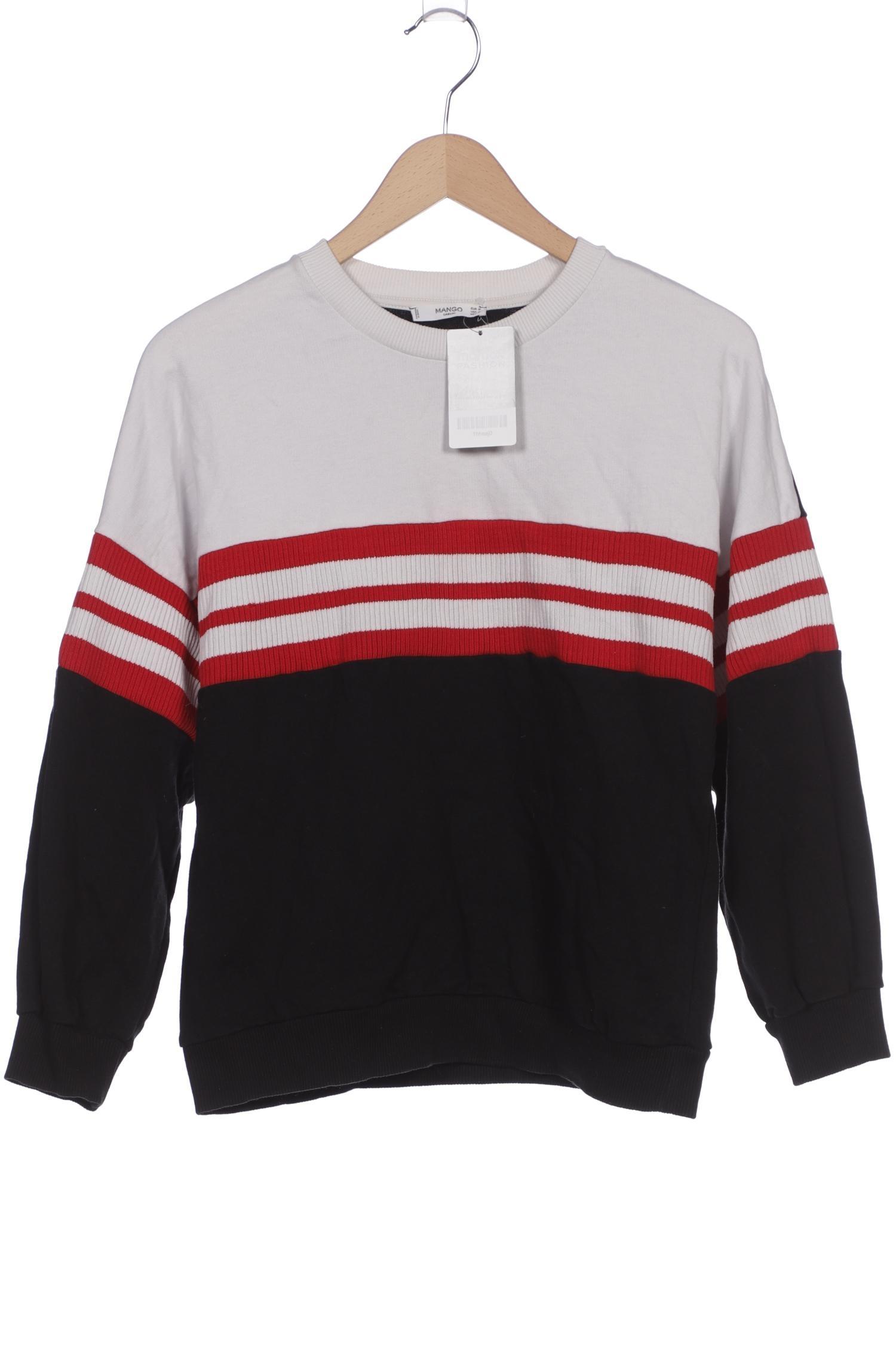 

Mango Damen Sweatshirt, schwarz, Gr. 38