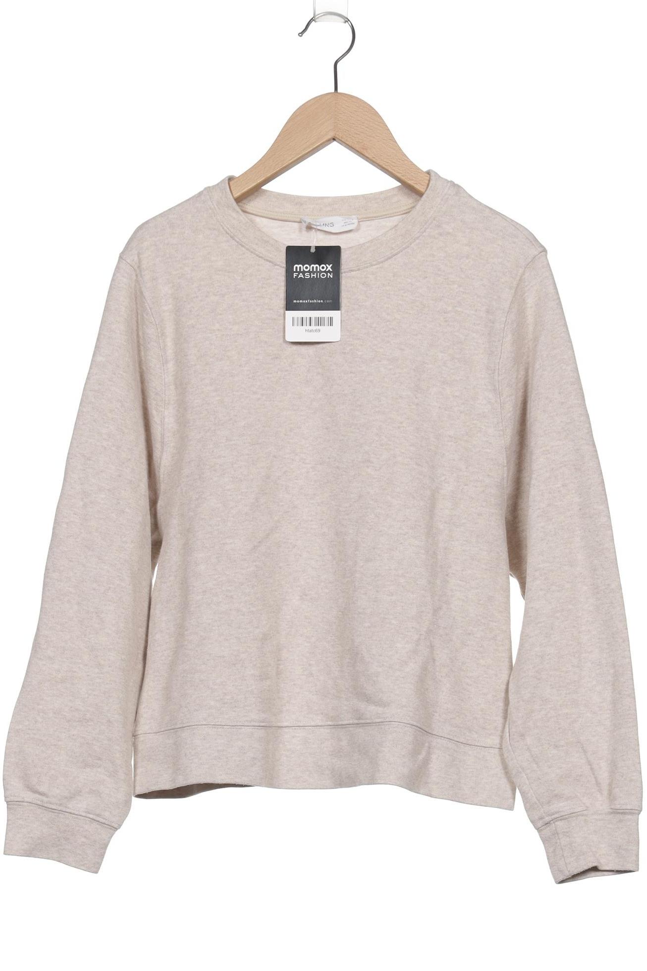 

Mango Damen Sweatshirt, beige, Gr. 36