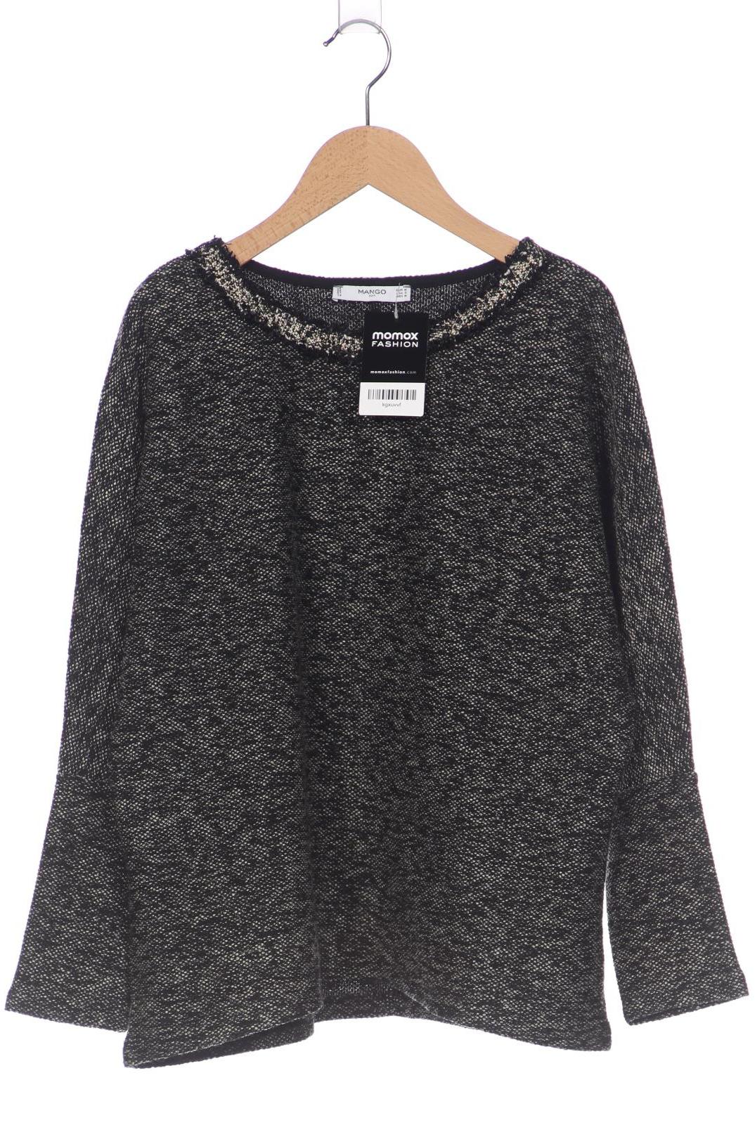 

Mango Damen Sweatshirt, schwarz, Gr. 38