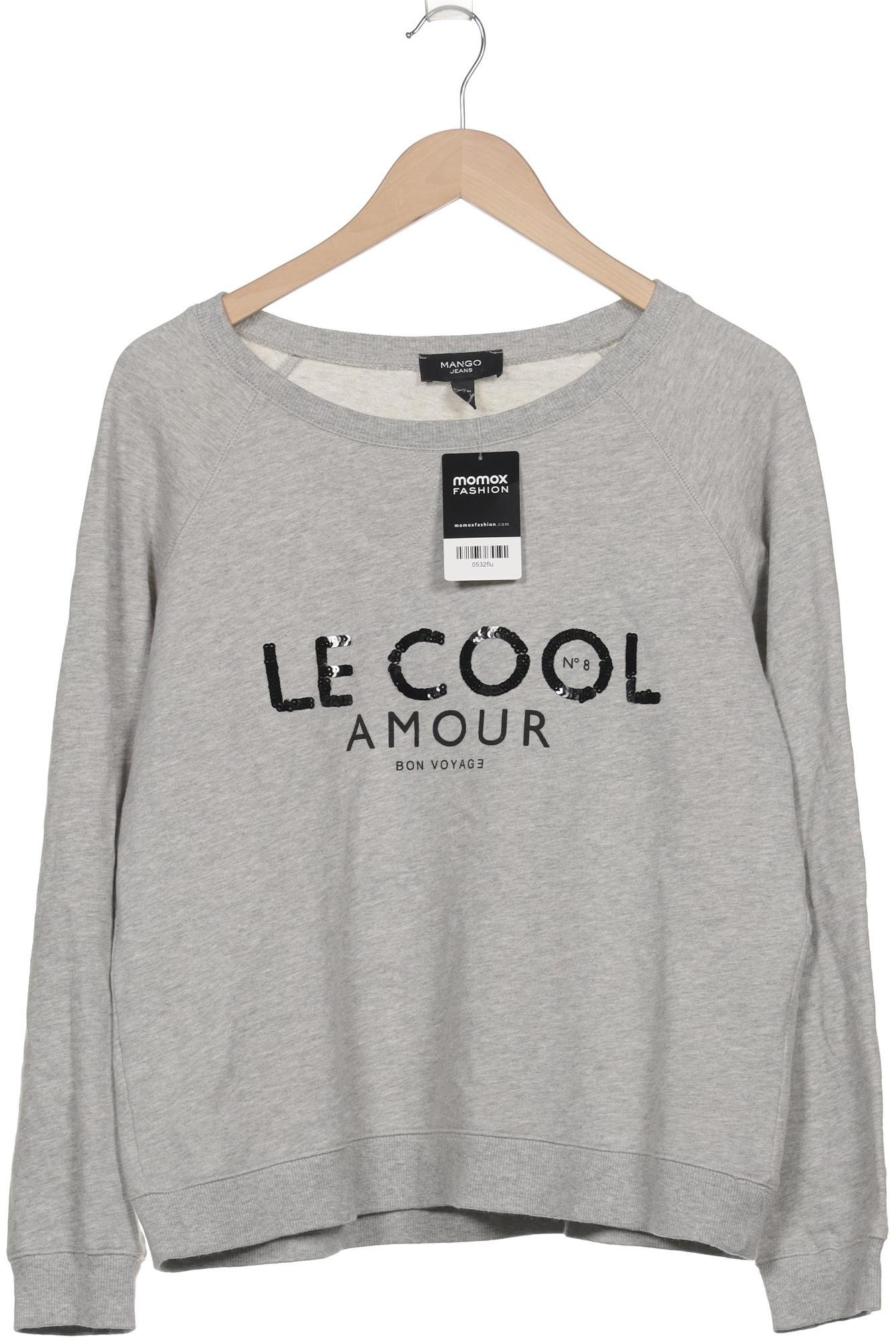 

Mango Damen Sweatshirt, grau, Gr. 44