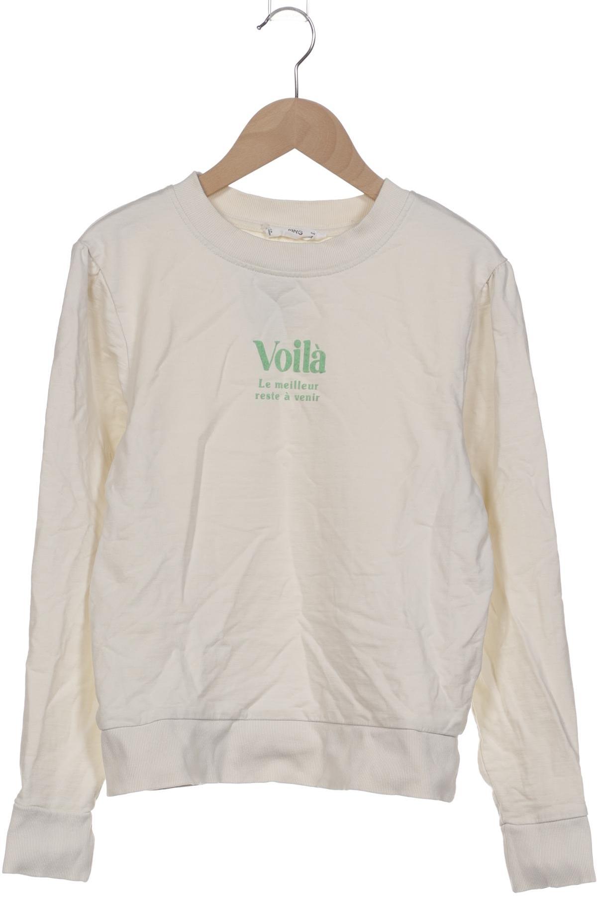 

Mango Damen Sweatshirt, cremeweiß, Gr. 36
