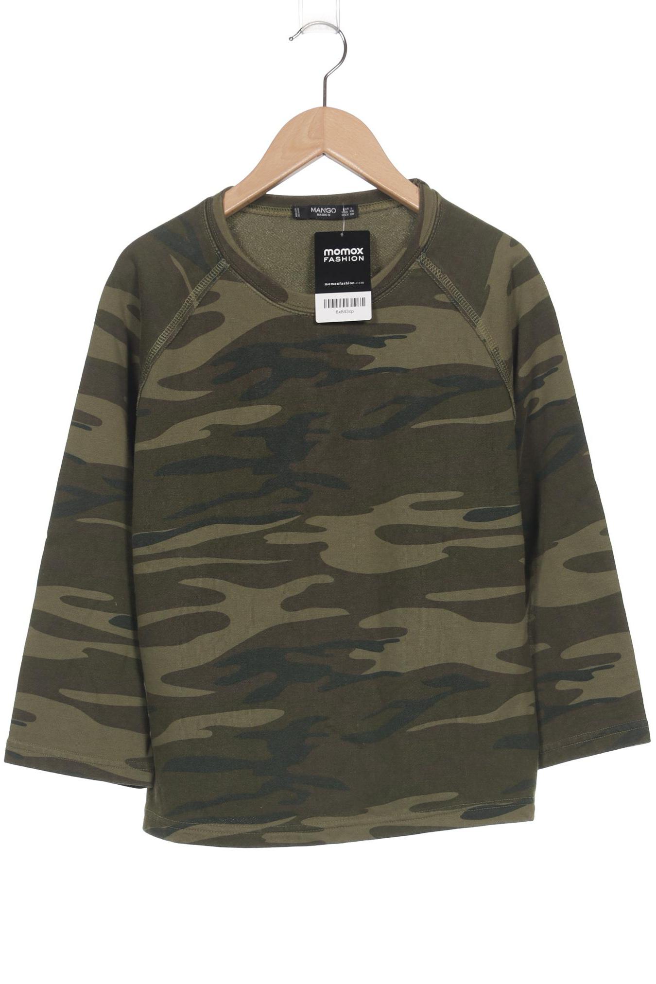 

Mango Damen Sweatshirt, grün, Gr. 36