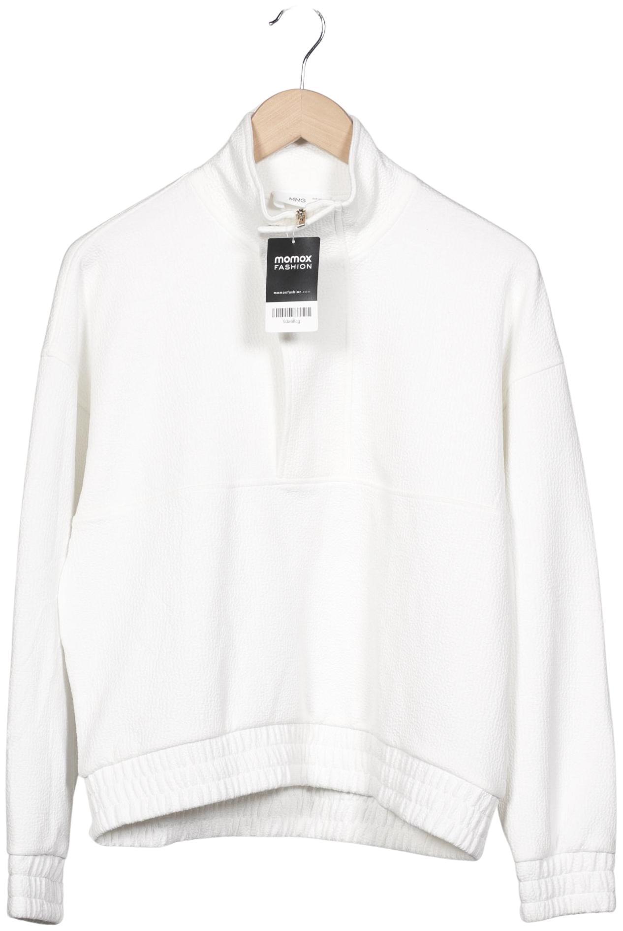 

Mango Damen Sweatshirt, weiß, Gr. 42