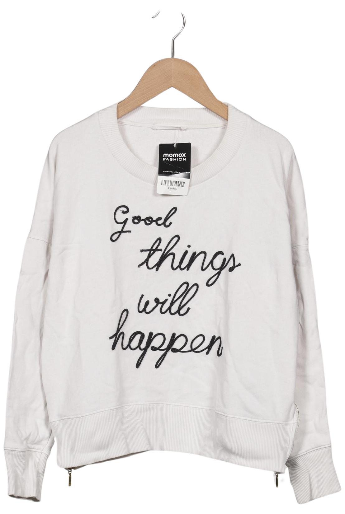 

Mango Damen Sweatshirt, weiß, Gr. 38