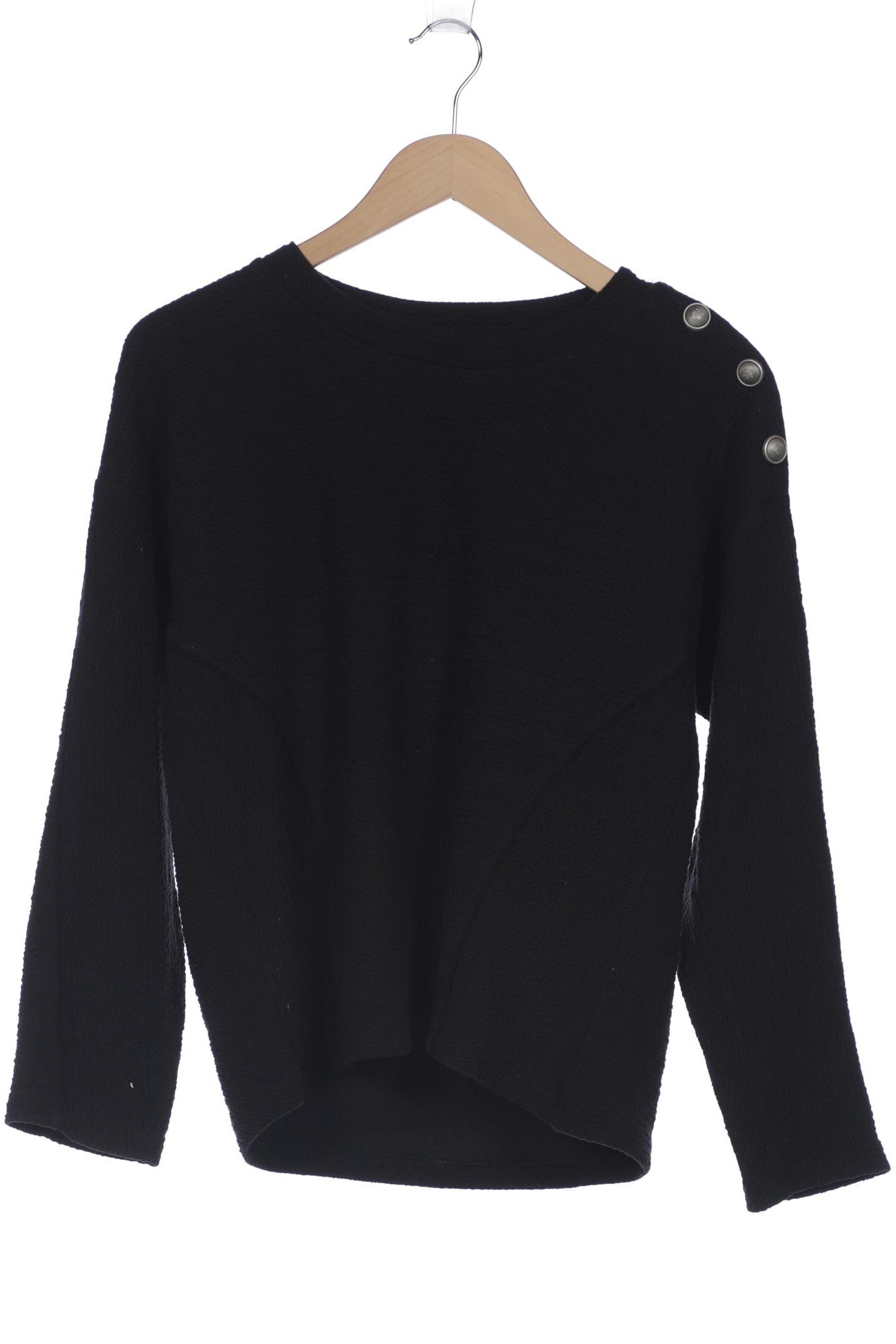 

Mango Damen Sweatshirt, schwarz, Gr. 42