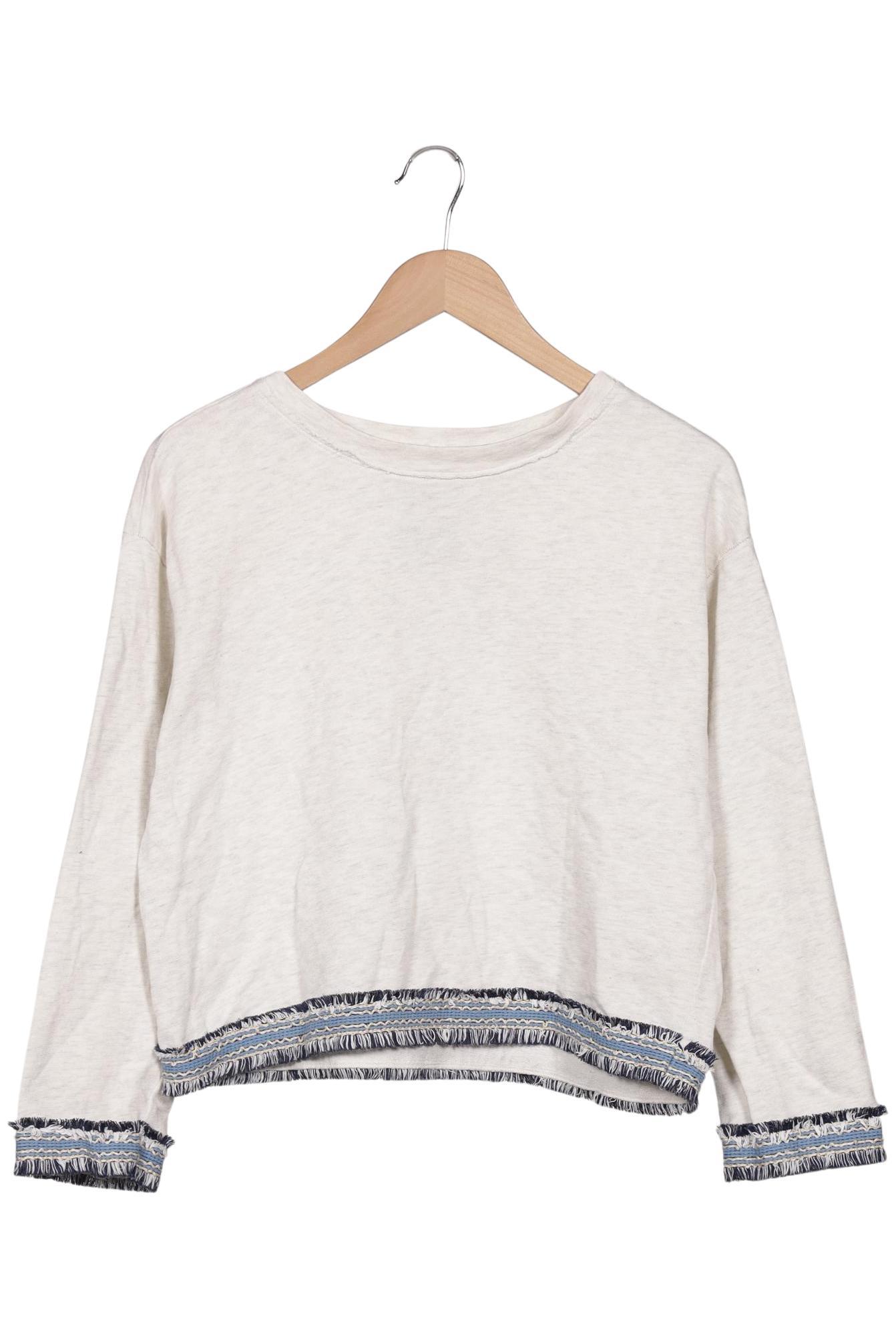 

Mango Damen Sweatshirt, cremeweiß, Gr. 38