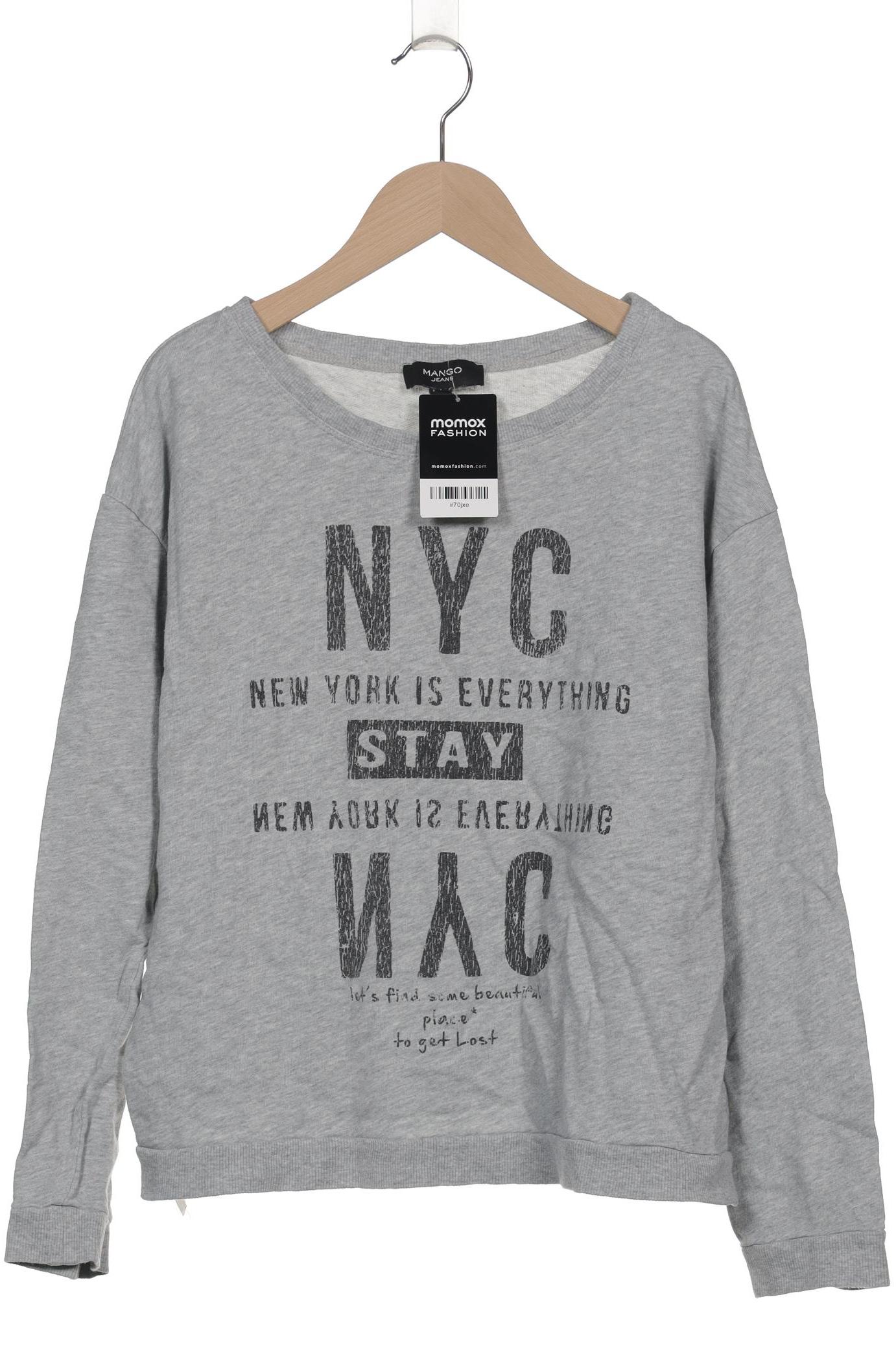 

Mango Damen Sweatshirt, grau, Gr. 38