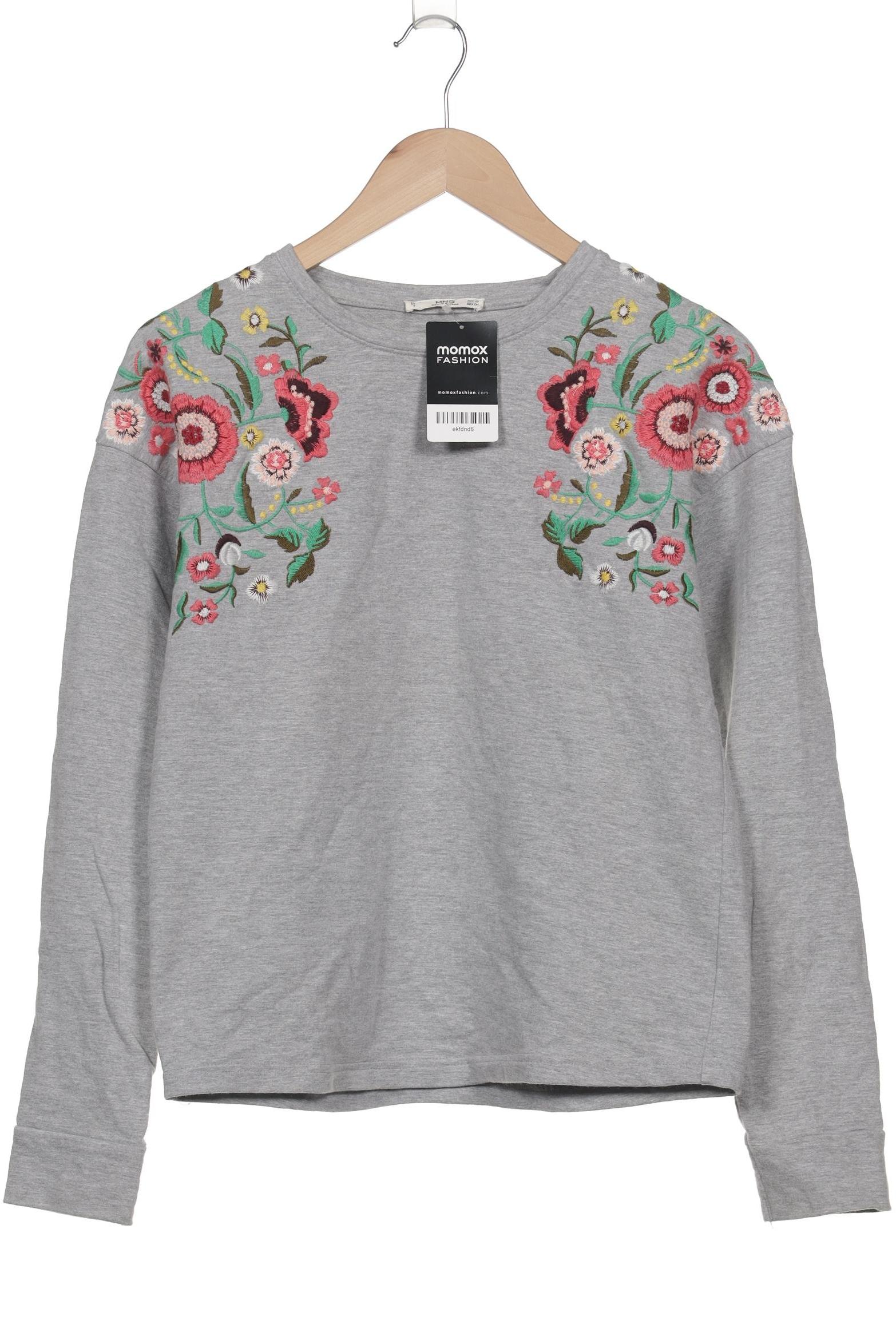 

Mango Damen Sweatshirt, grau, Gr. 36