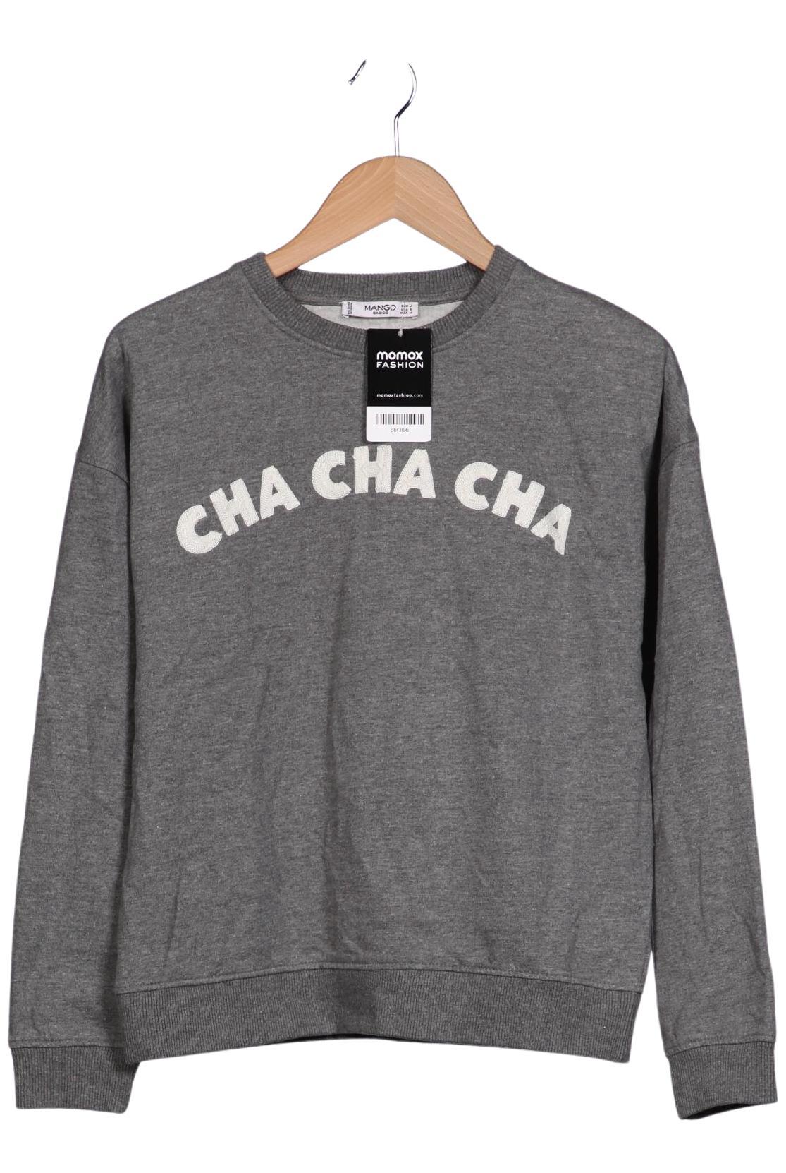 

Mango Damen Sweatshirt, grau, Gr. 38