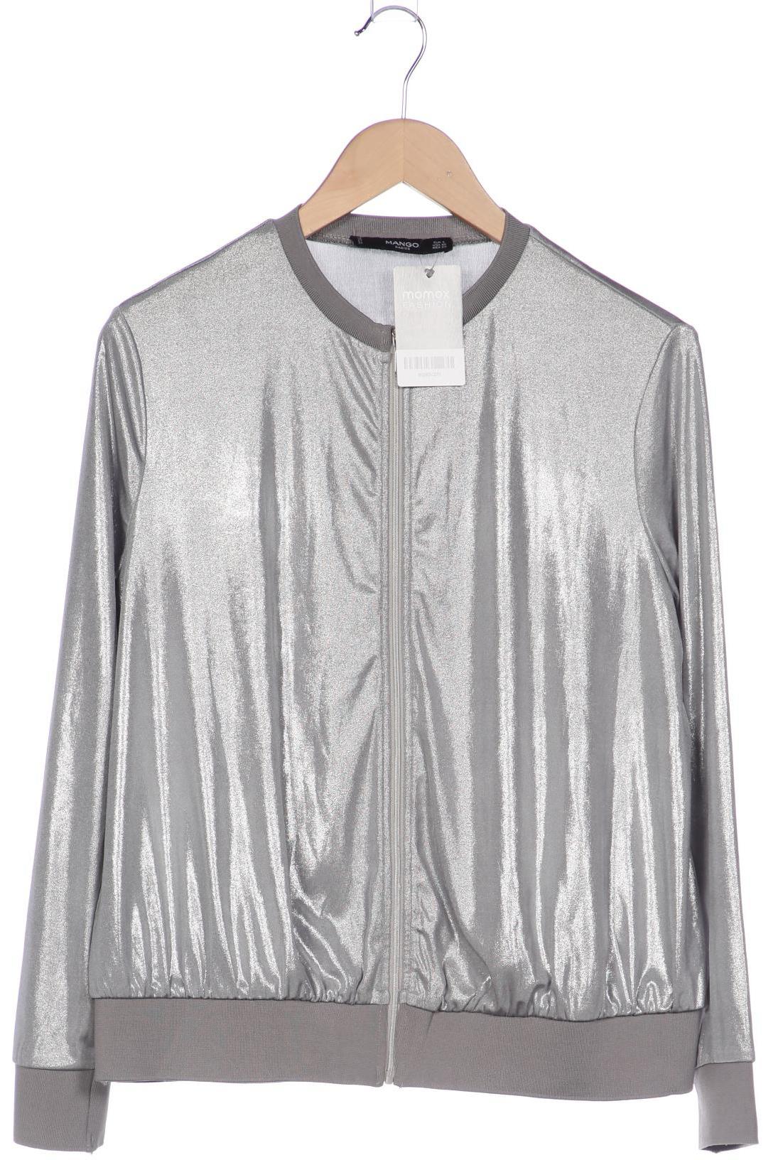 

MANGO Damen Sweatshirt, silber