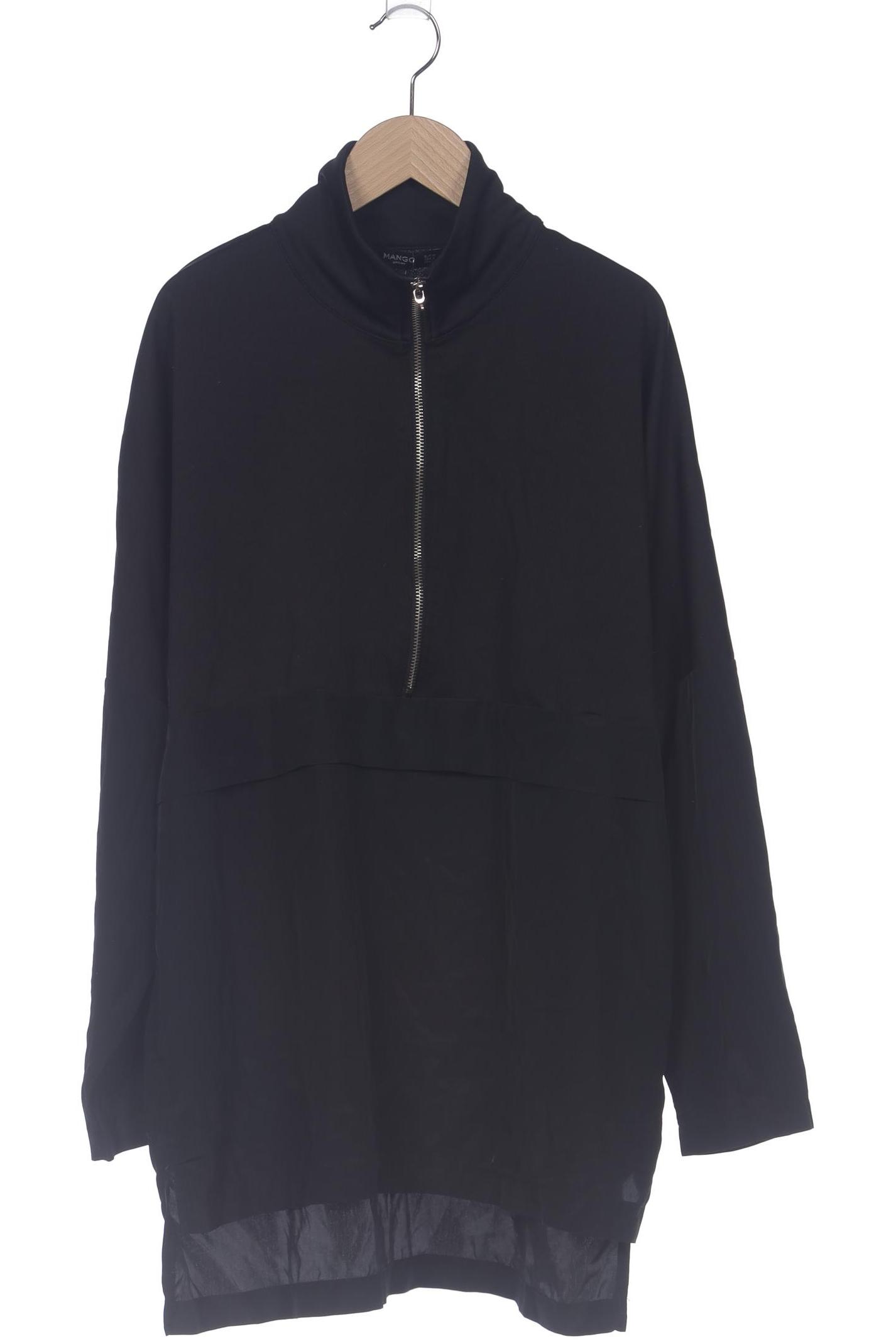 

Mango Damen Sweatshirt, schwarz, Gr. 38