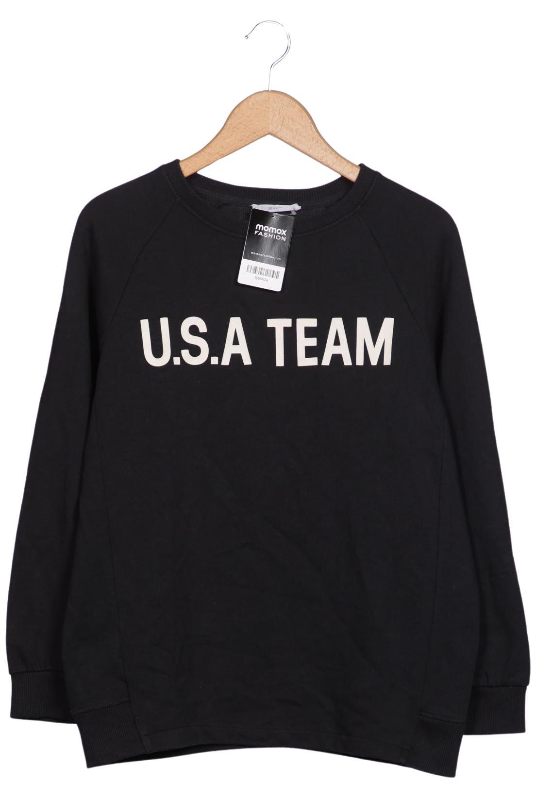 

Mango Damen Sweatshirt, schwarz, Gr. 36