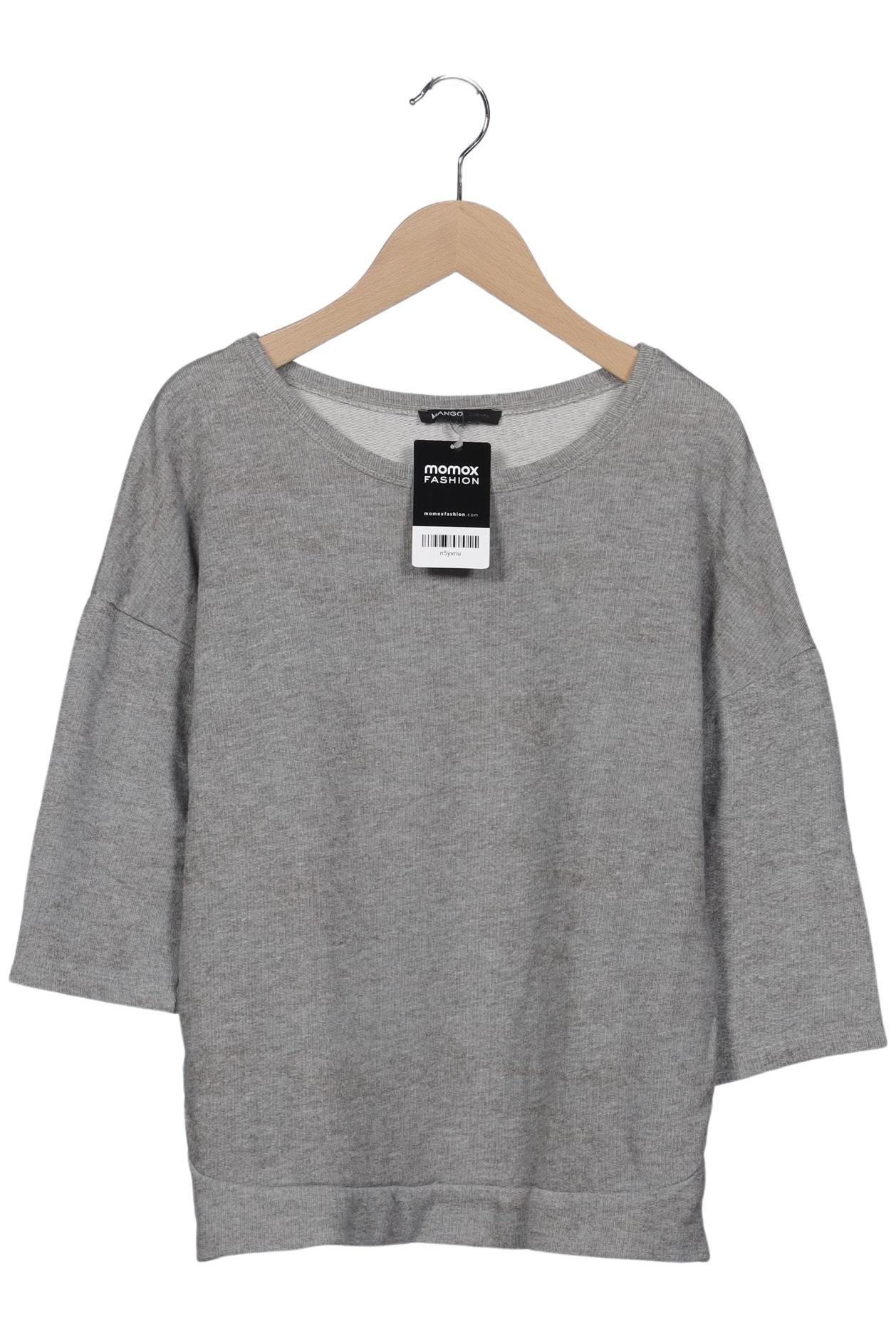 

Mango Damen Sweatshirt, grau, Gr. 38