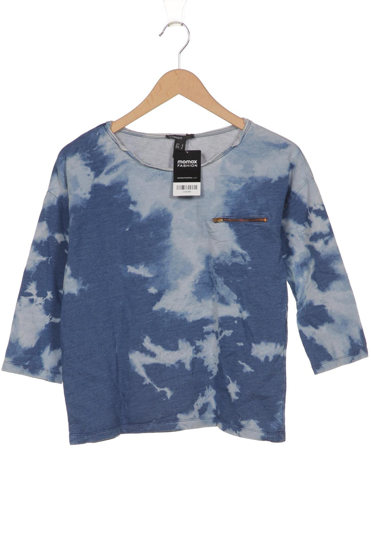 

MANGO Damen Sweatshirt, blau