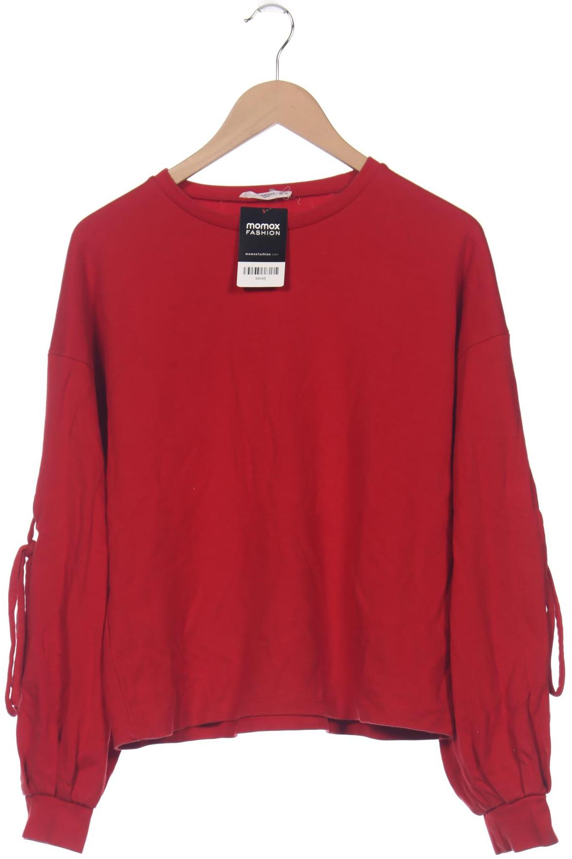 

Mango Damen Sweatshirt, rot, Gr. 36