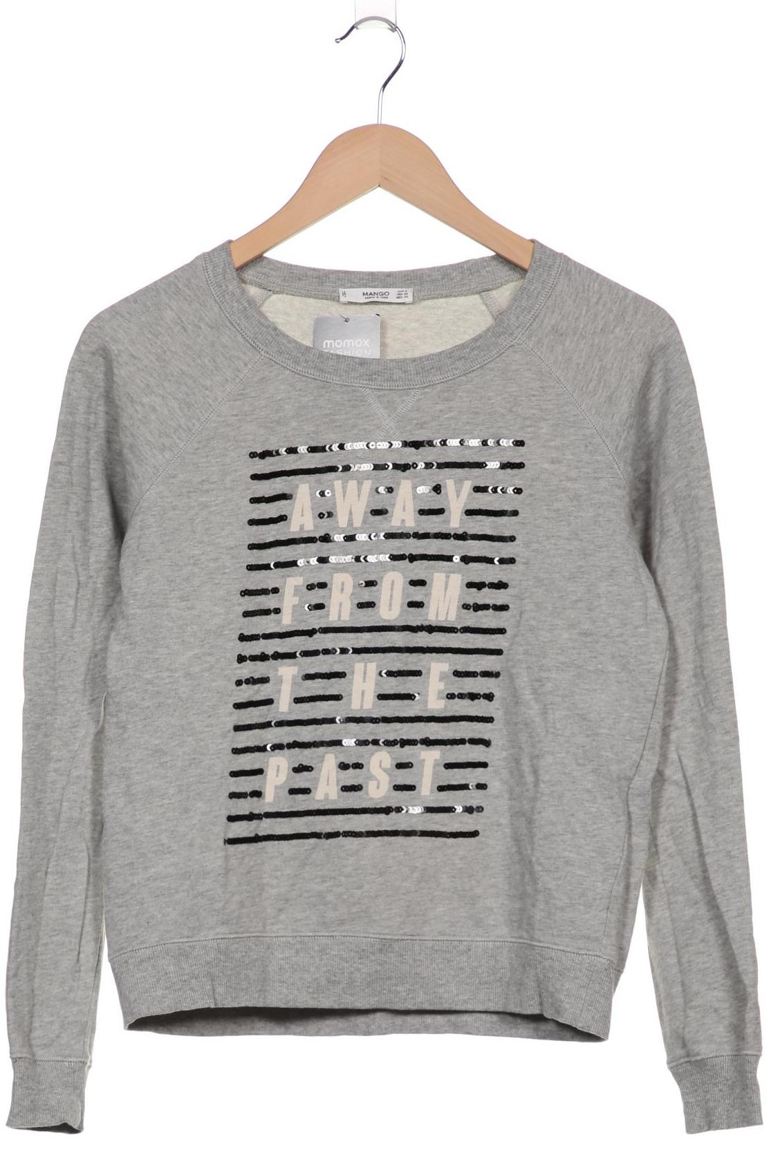 

Mango Damen Sweatshirt, grau, Gr. 36