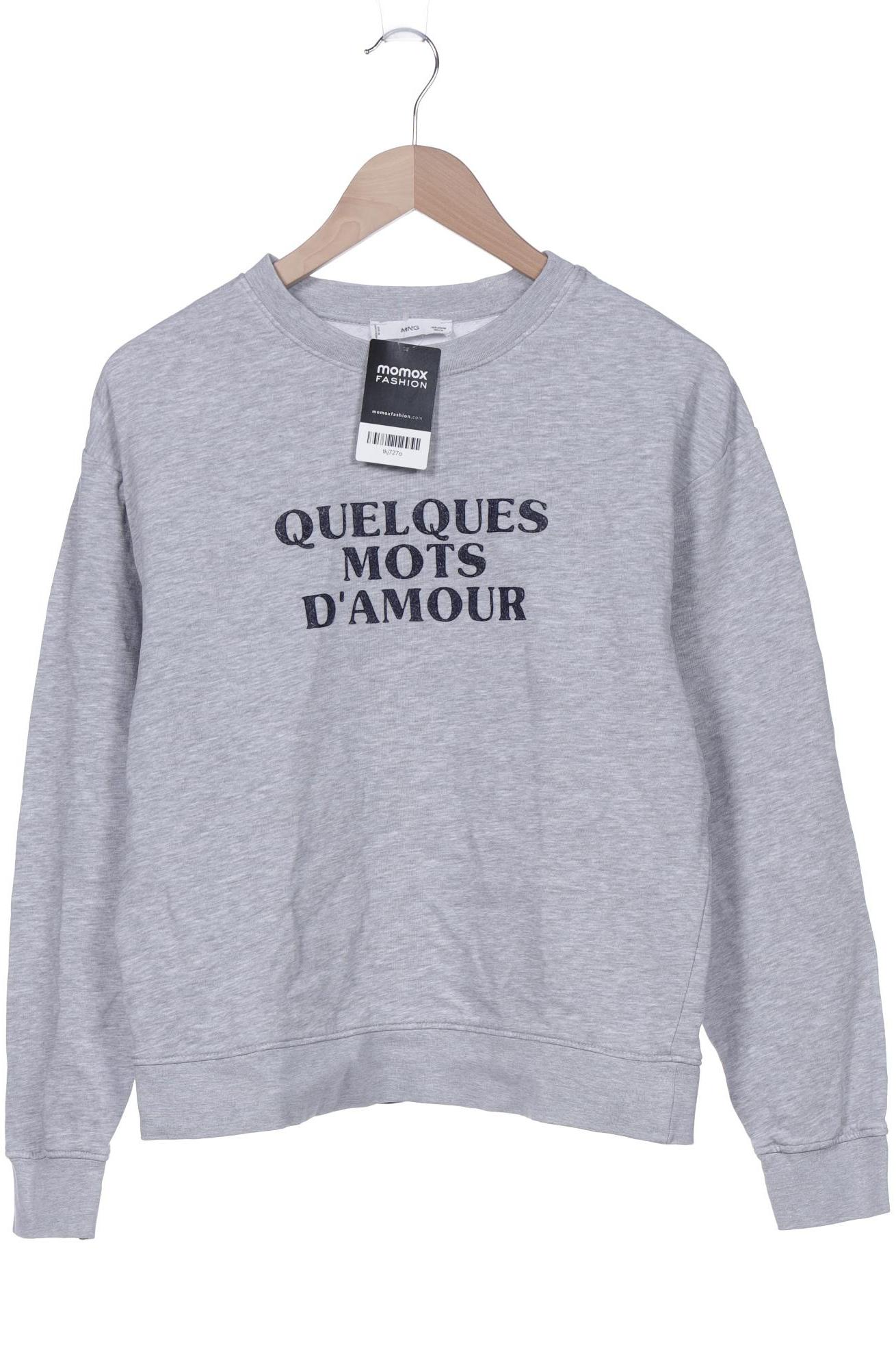 

Mango Damen Sweatshirt, grau, Gr. 38
